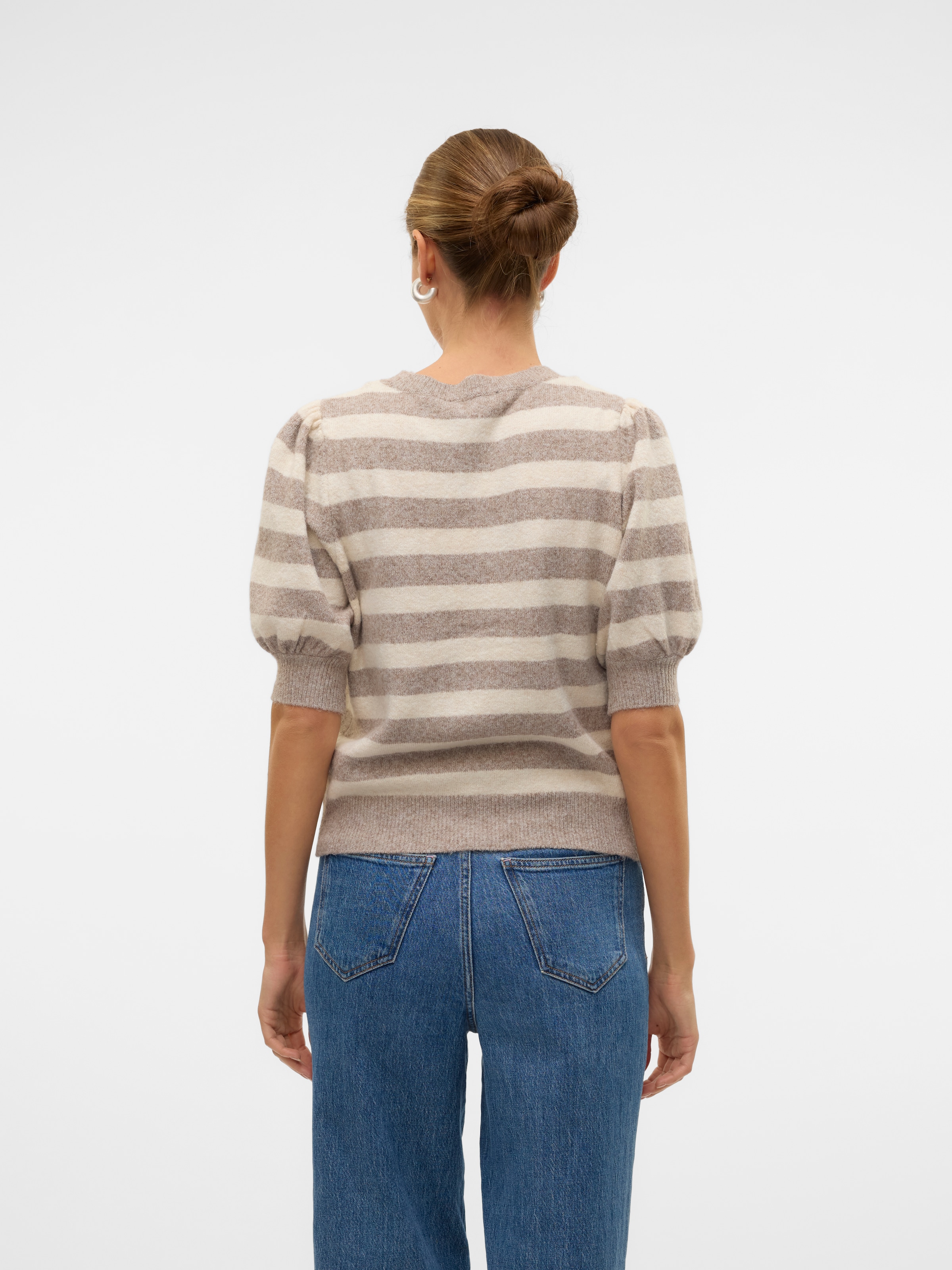 Vero Moda Kurzarmpullover »VMDOFFY 2/4 O-NECK PULLOVER GA NOOS«