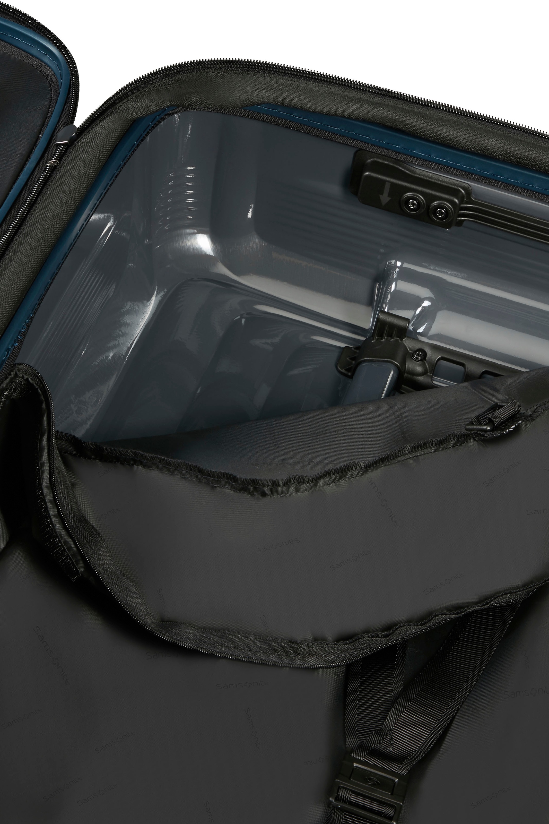 Samsonite Hartschalen-Trolley »NUON, verschiedene Größen und Farben«, 4 Rollen, Hartschalen-Koffer TSA-Zahlenschloss Volumenerweiterung bei S/XL