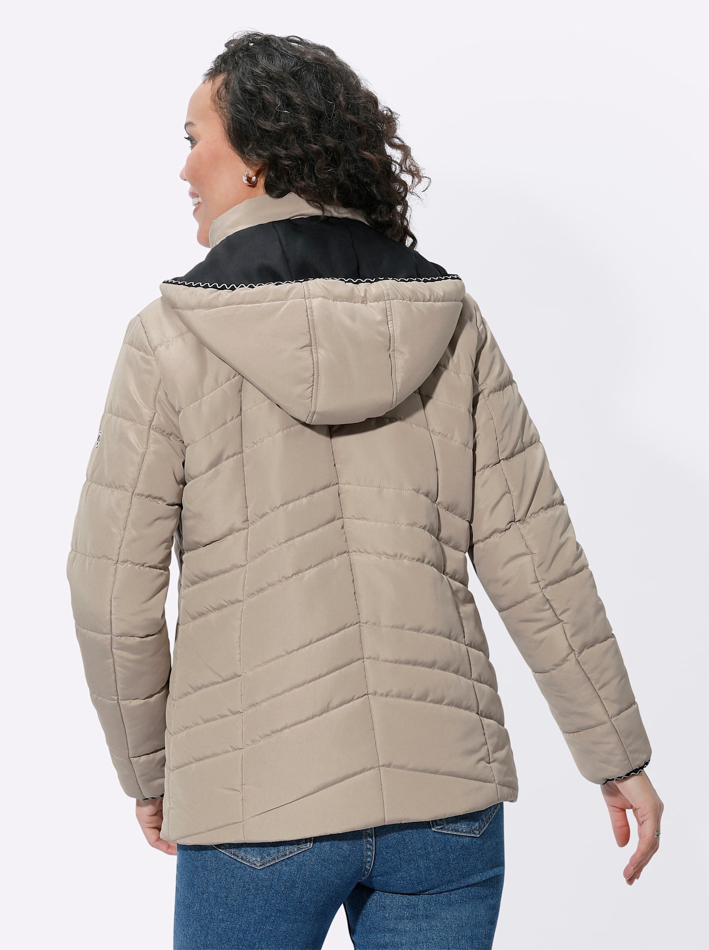 Casual Looks Steppjacke, mit Kapuze