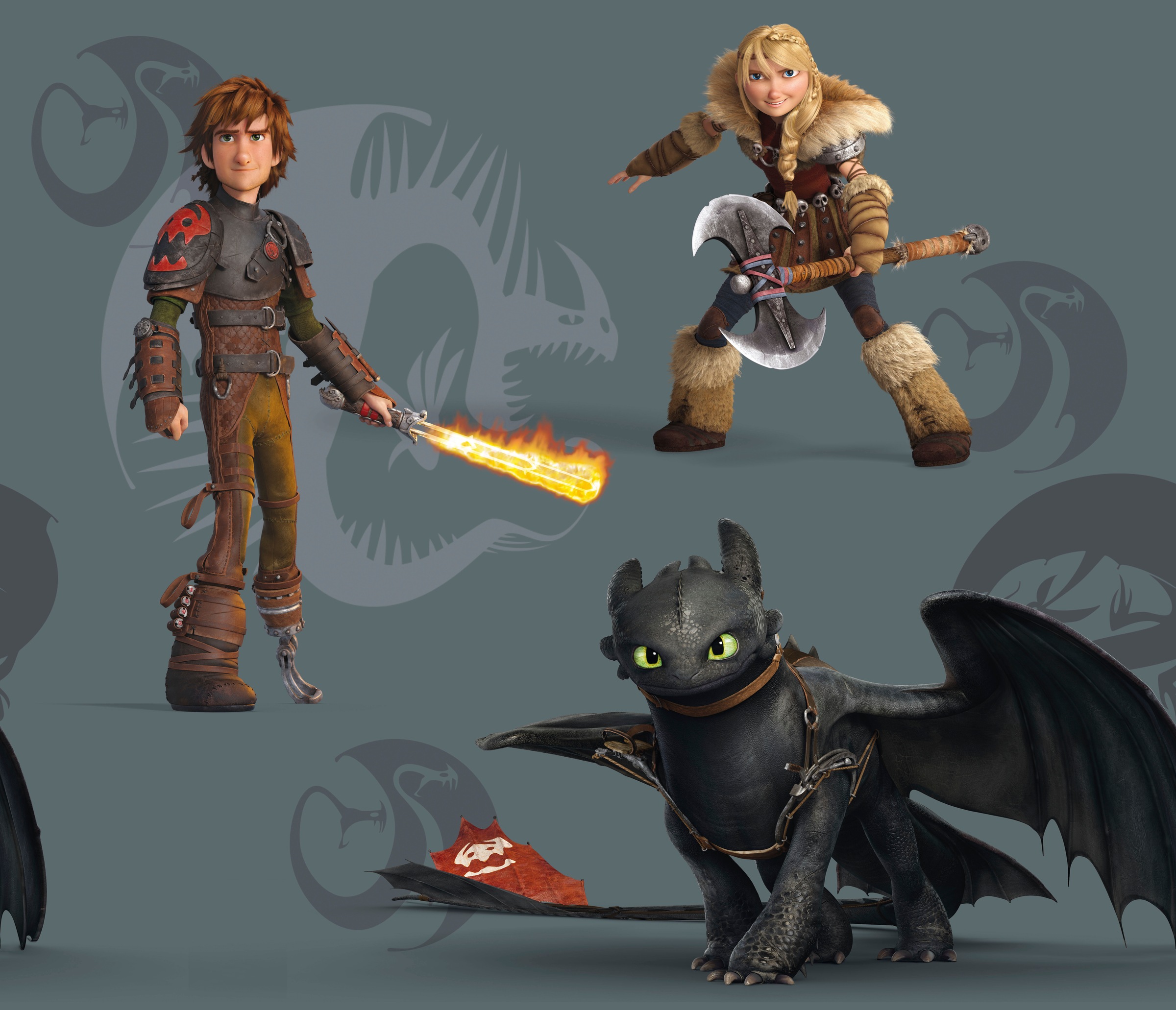 Thumbnail - Wirth Vorhang "Dragons", (1 St.), Universal Pictures