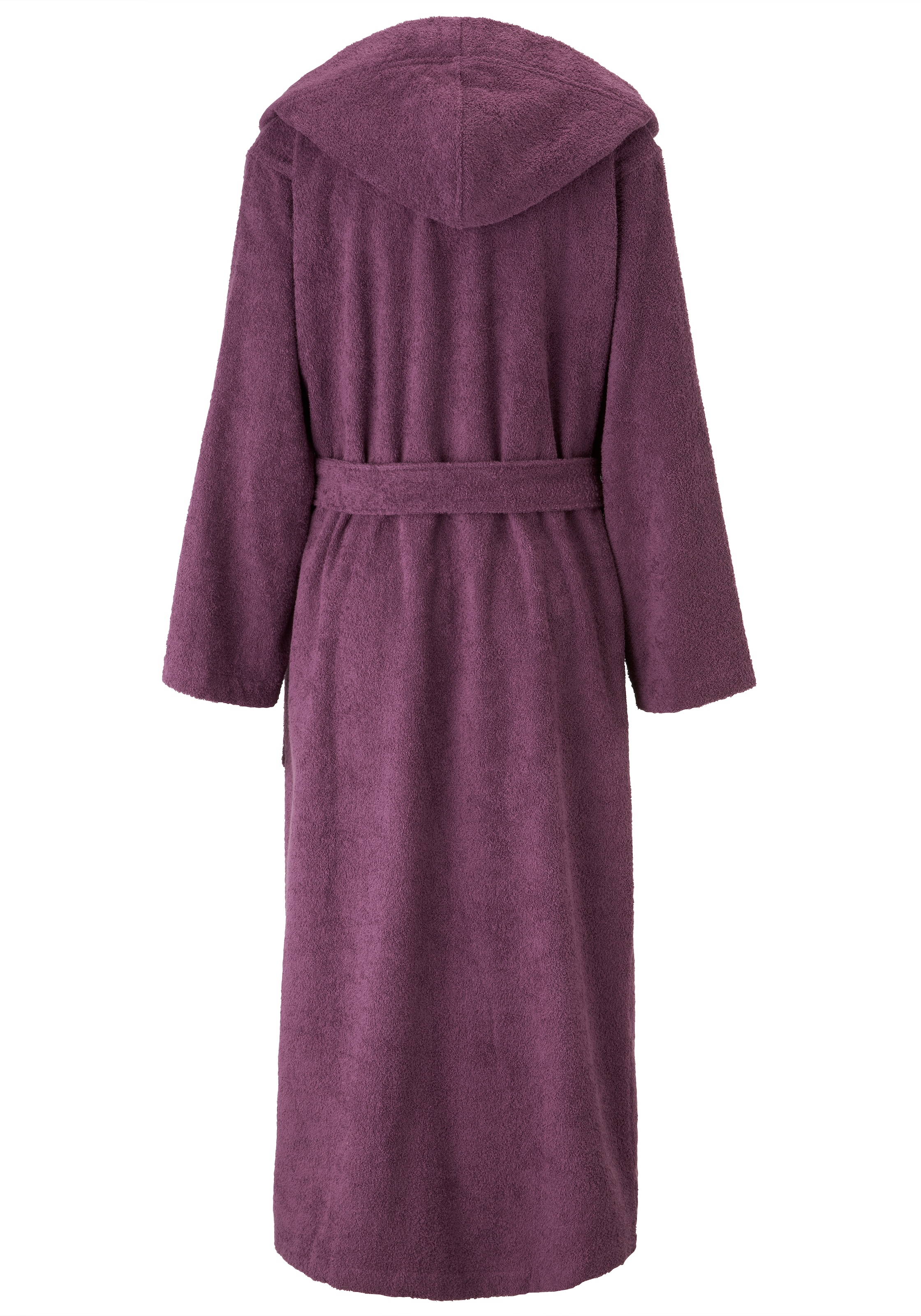 KangaROOS Unisex-Bademantel »Cassidy, für Damen & Herren, Standardlänge & Überlänge« 1 Stk. mit Taschen, Männer und Frauen, Baumwolle, Reise, Hotel, Sauna, S-3XL