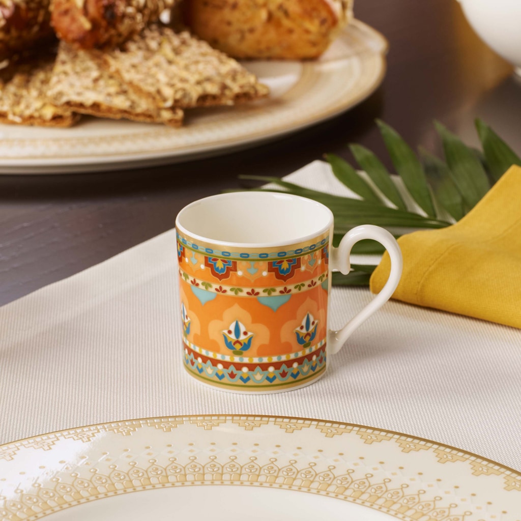 Villeroy & Boch Espressotasse »Espressotasse Samarkand Mandarin 50 ml bunt«