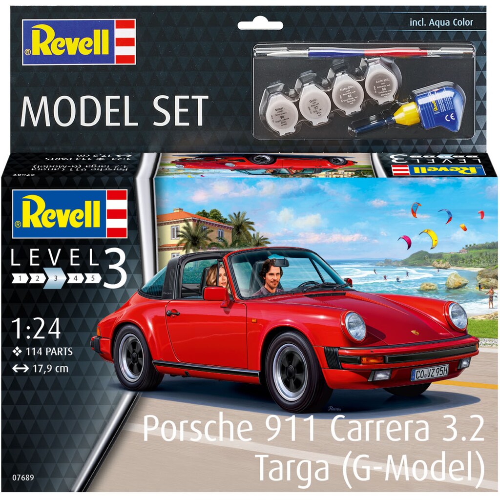 Revell® Modellbausatz »Porsche 911 Carrera Targa«, 1:24