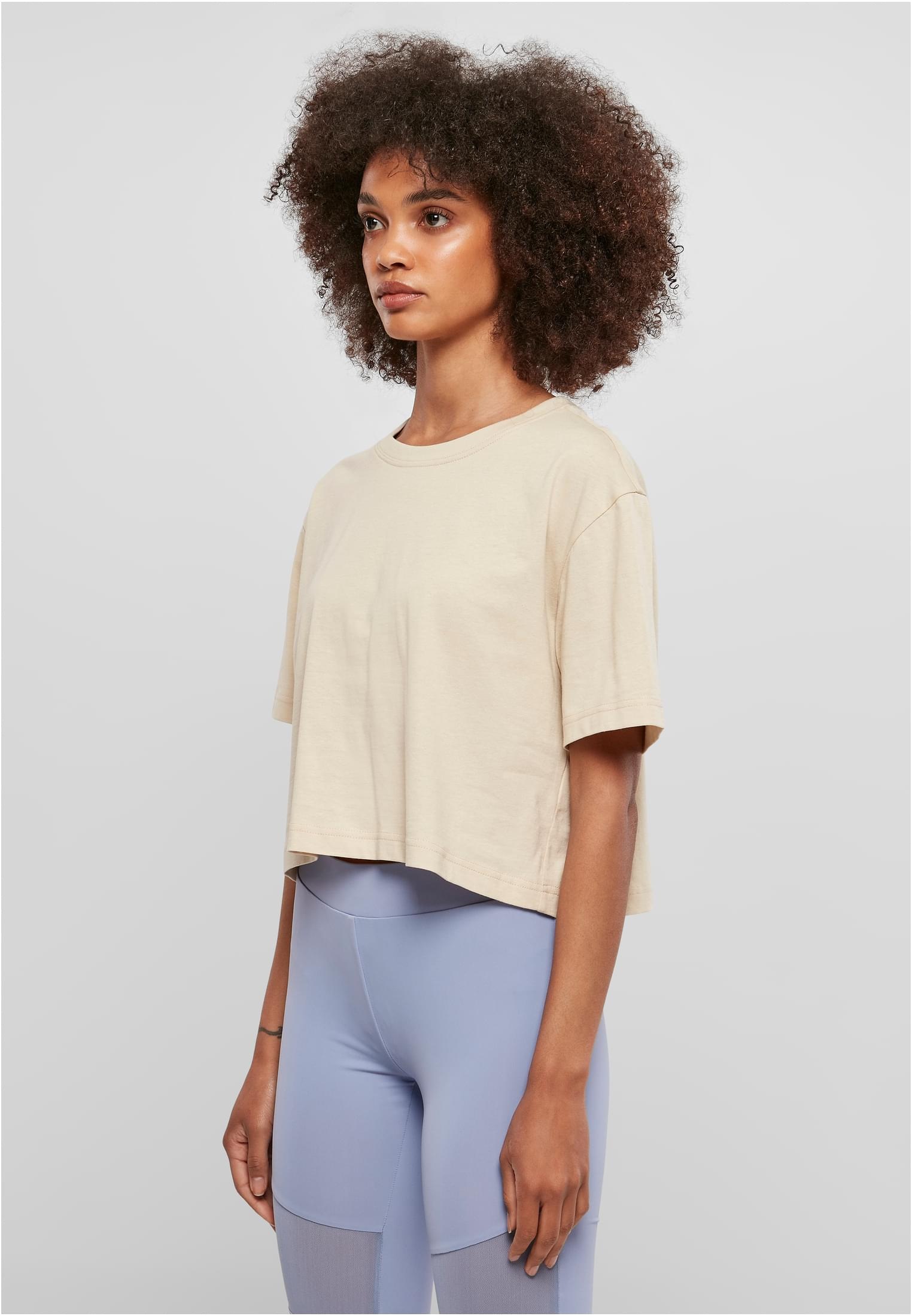 URBAN CLASSICS Kurzarmshirt »Damen Ladies Short Oversized Tee«, (1 tlg.)  online bestellen | BAUR