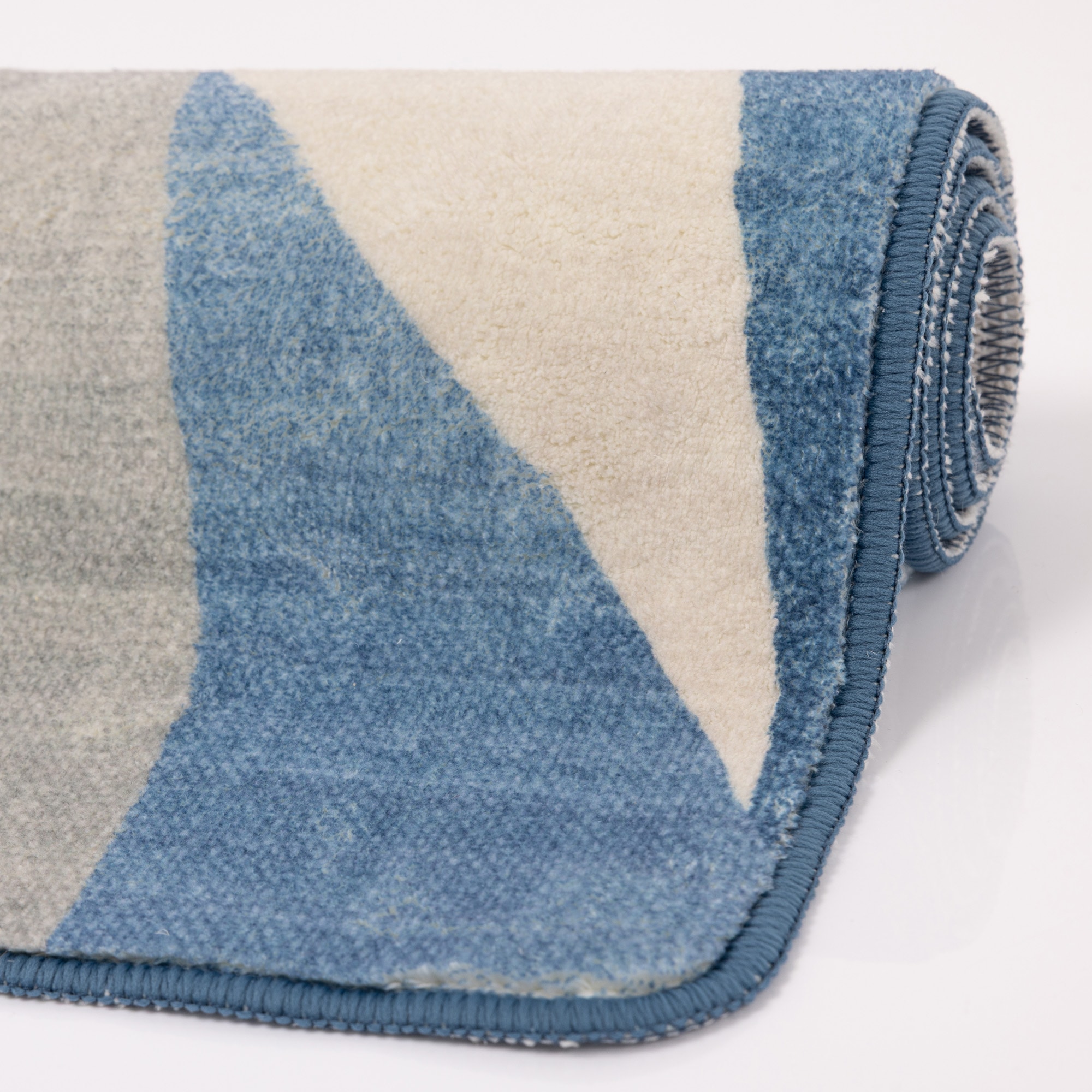 Gino Falcone Badematte »Aquata GF-170, Badvorleger, Badezimmer Teppich« Höhe 7 mm rutschhemmend beschichtet fußbodenheizungsgeeignet Badteppich, bedruckt, modernes Design, rechteckig