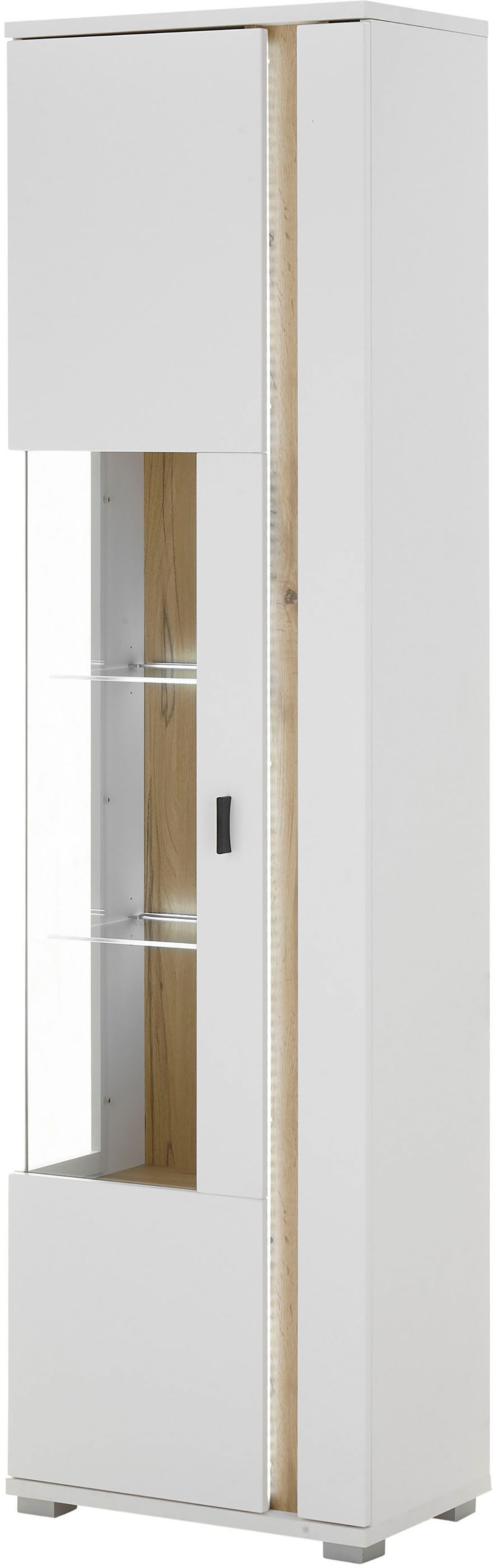 Home affaire Vitrine "LONG ISLAND" 1 Stk. tlg. in moderner Trendfarbe,inklu günstig online kaufen