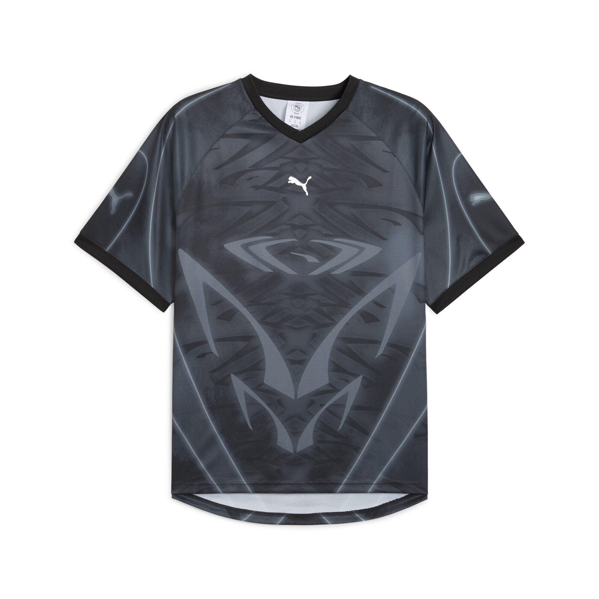 PUMA Trainingsshirt "PUMATECH Allover-Print Relaxed Fußballtrikot Erwachsen günstig online kaufen