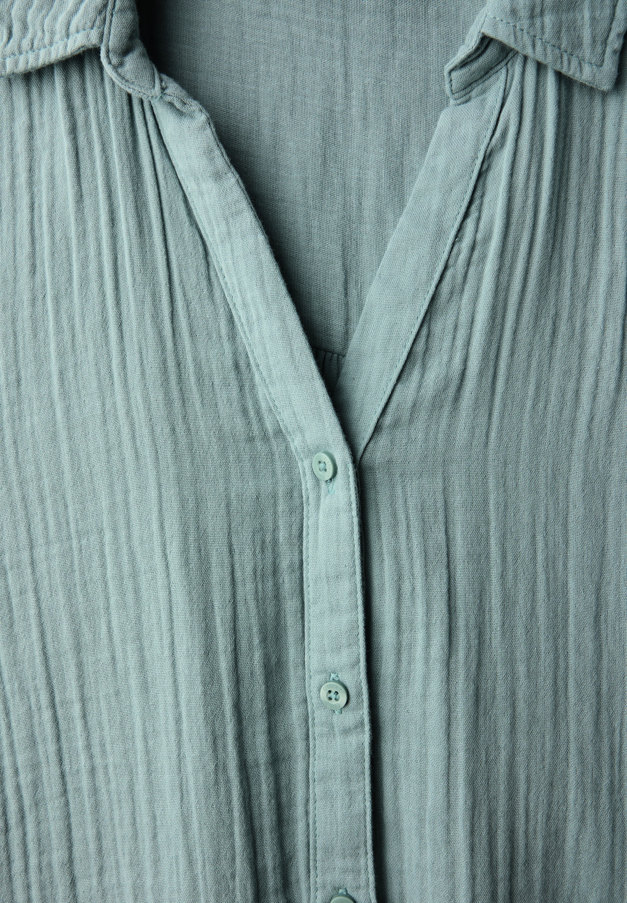 STREET ONE Hemdbluse, aus reiner Baumwolle