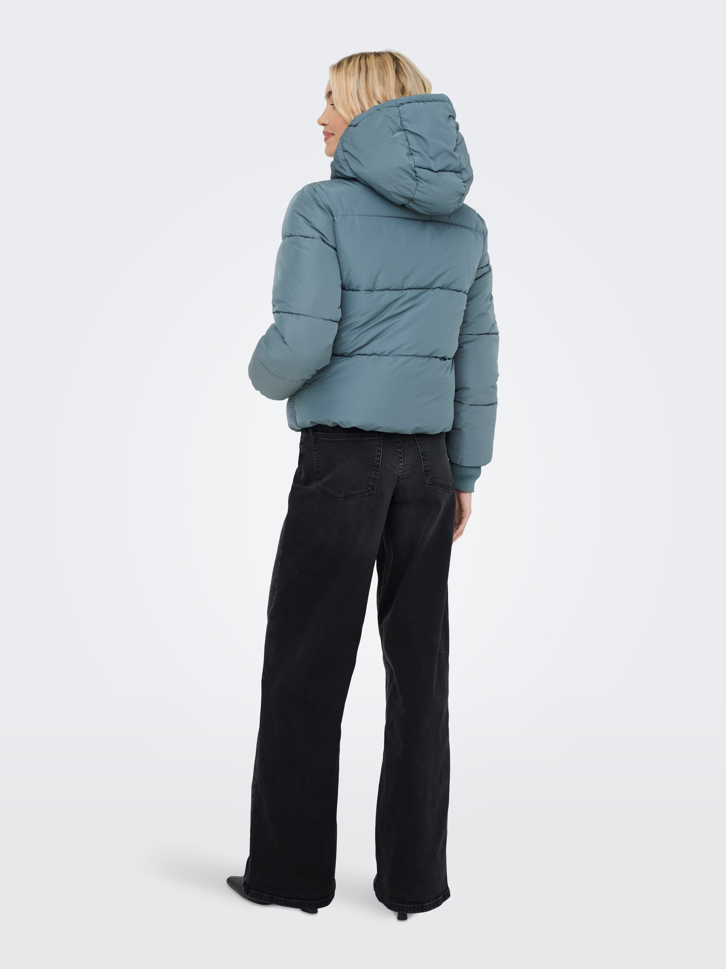 JDY Steppjacke »JDYNEWERICA LIFE SHORT HOOD JKT OTW NOOS«, mit Kapuze