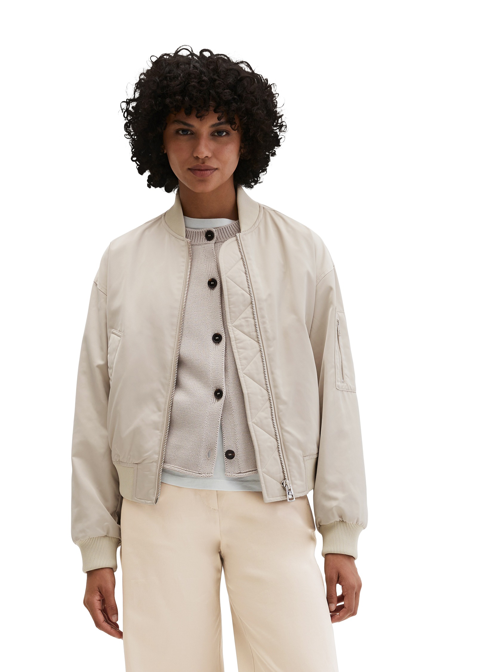 Marc OPolo Blouson ohne Kapuze regular Fit, mit praktischen Eingrifftaschen günstig online kaufen