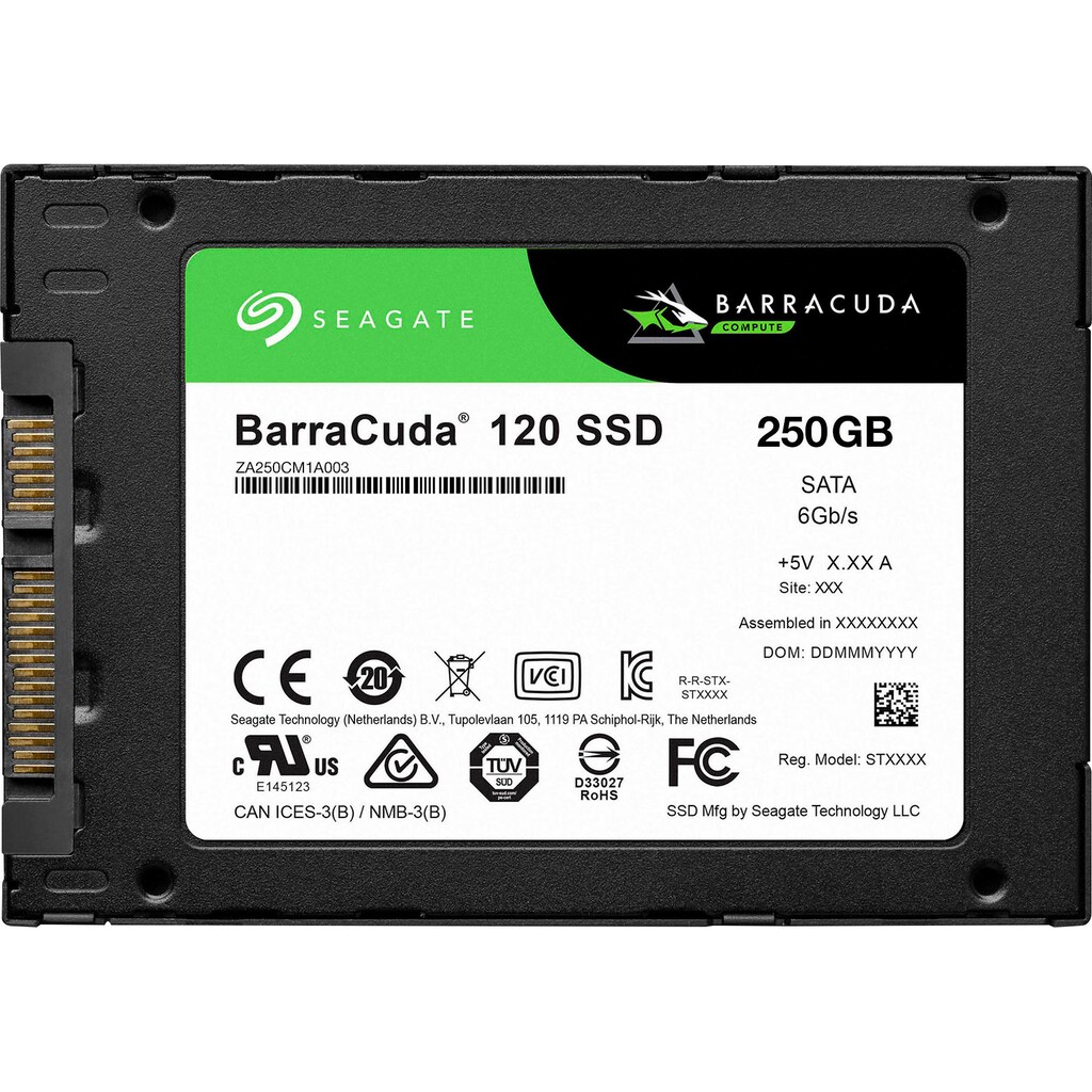 Seagate interne SSD »BarraCuda 120«, 2,5 Zoll, Anschluss SATA III