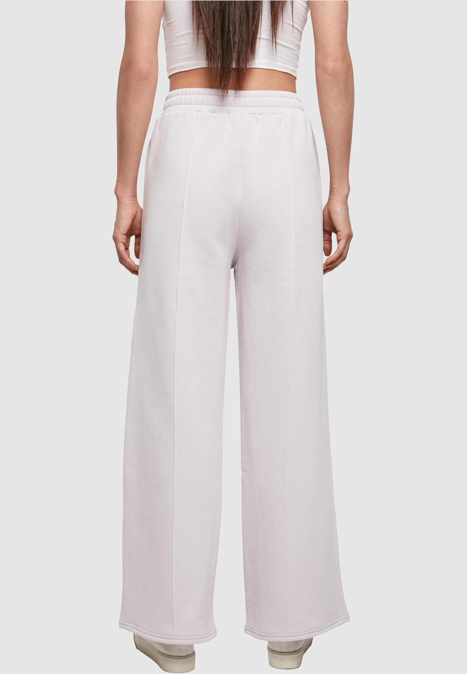 URBAN CLASSICS Stoffhose »Urban Classics Damen Ladies Straight Pin Tuck Sweat Pants«, (1 tlg.)