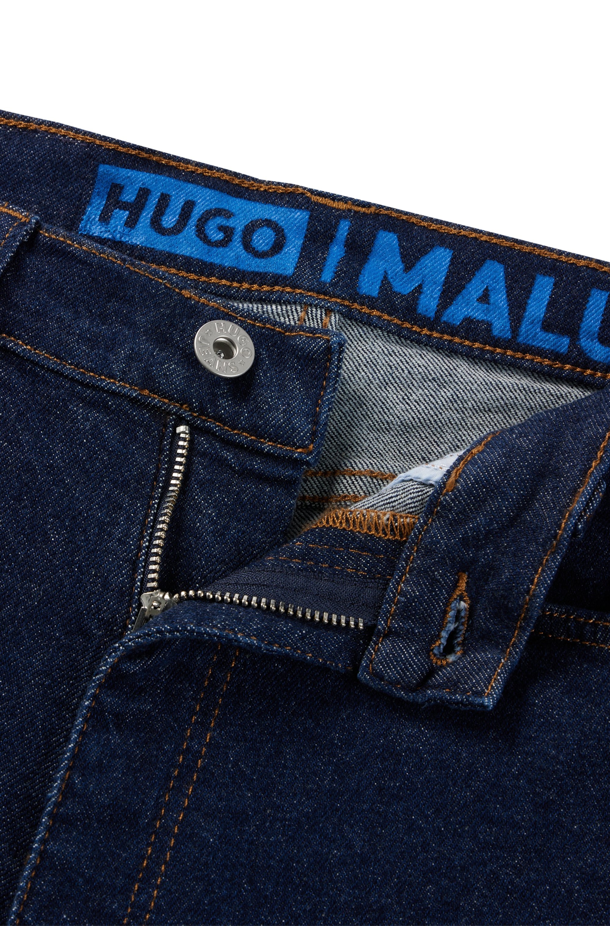 HUGO Blue Skinny-fit-Jeans »Malu«, Skinny Fit mit mittlerer Leibhöhe