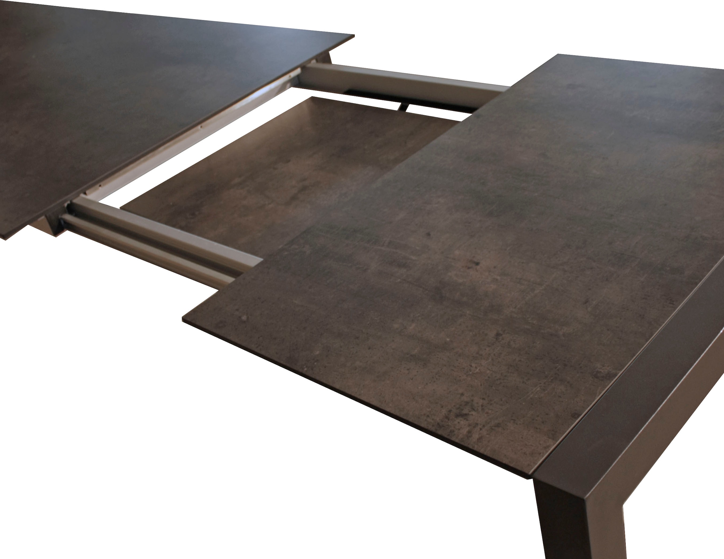 Garden Pleasure Garten-Essgruppe »SOPHIA«, (9 tlg., 1x Ausziehtisch, 8x Stapelstuhl), Ausziehbarer Tisch, Stühle stapelbar, geeignet für 8 Personen