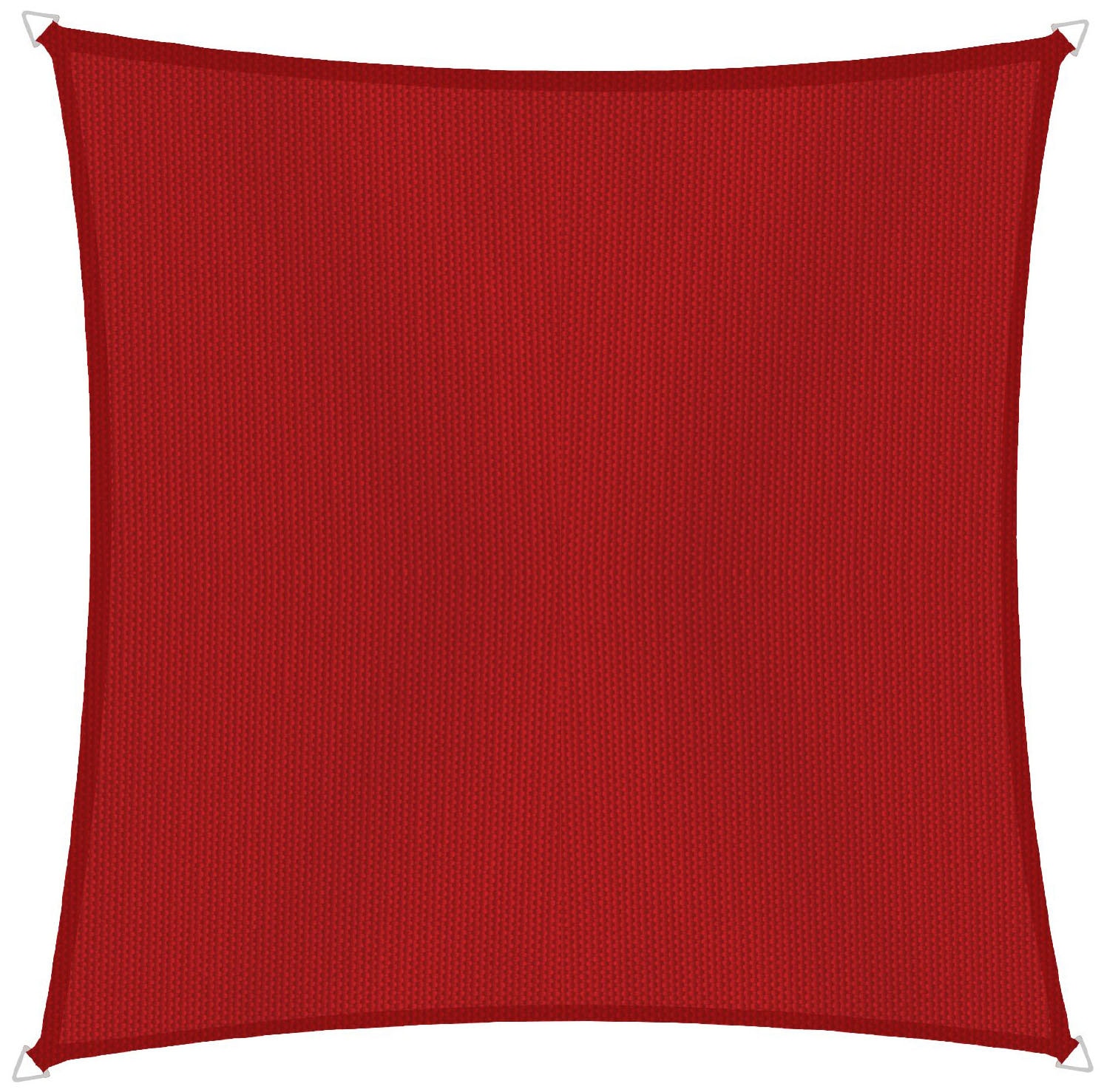 Sonnensegel »Capri Quadrat«, 4x4m, rot