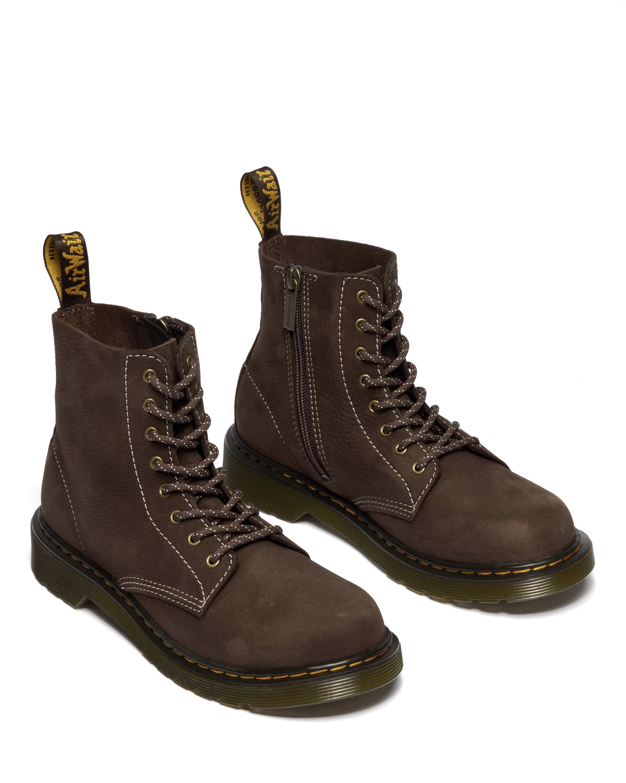 DR. MARTENS "1460 Kinder SOFTY T" Kinderstiefel, Freizeitschuh mit Reißverschluss und Anziehlasche