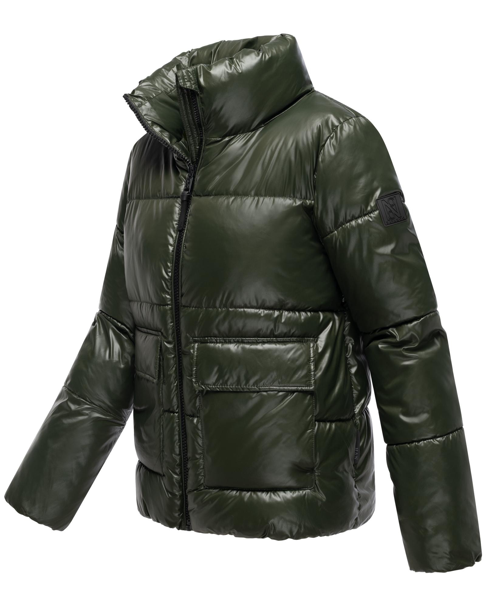 Navahoo Kurzjacke »Eispracht 14«, ohne Kapuze, Kurze gesteppte Damen Winterjacke