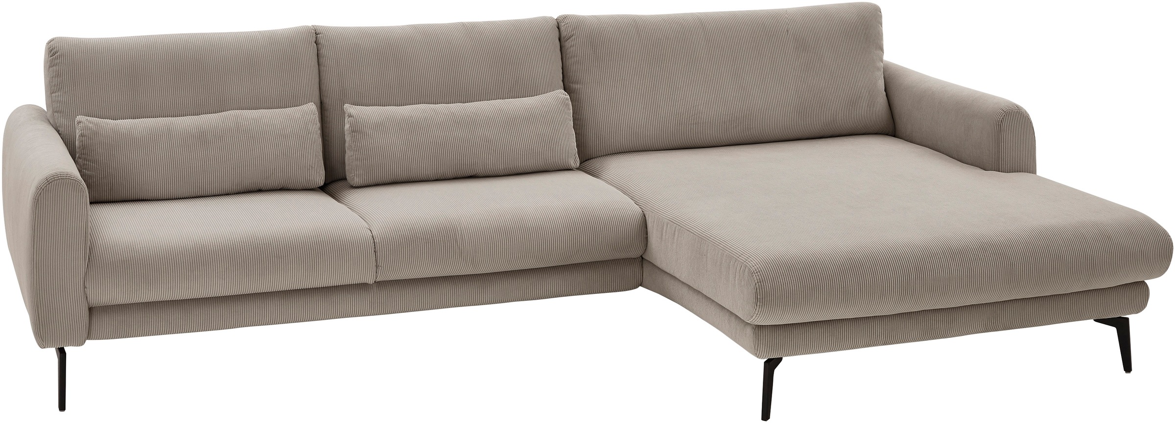 Die PlanBar Ecksofa »MP-IN23147 L-Form«, (2 St.), Kaltschaumpolsterung, softer Sitz & verstellbare Kopfstützen