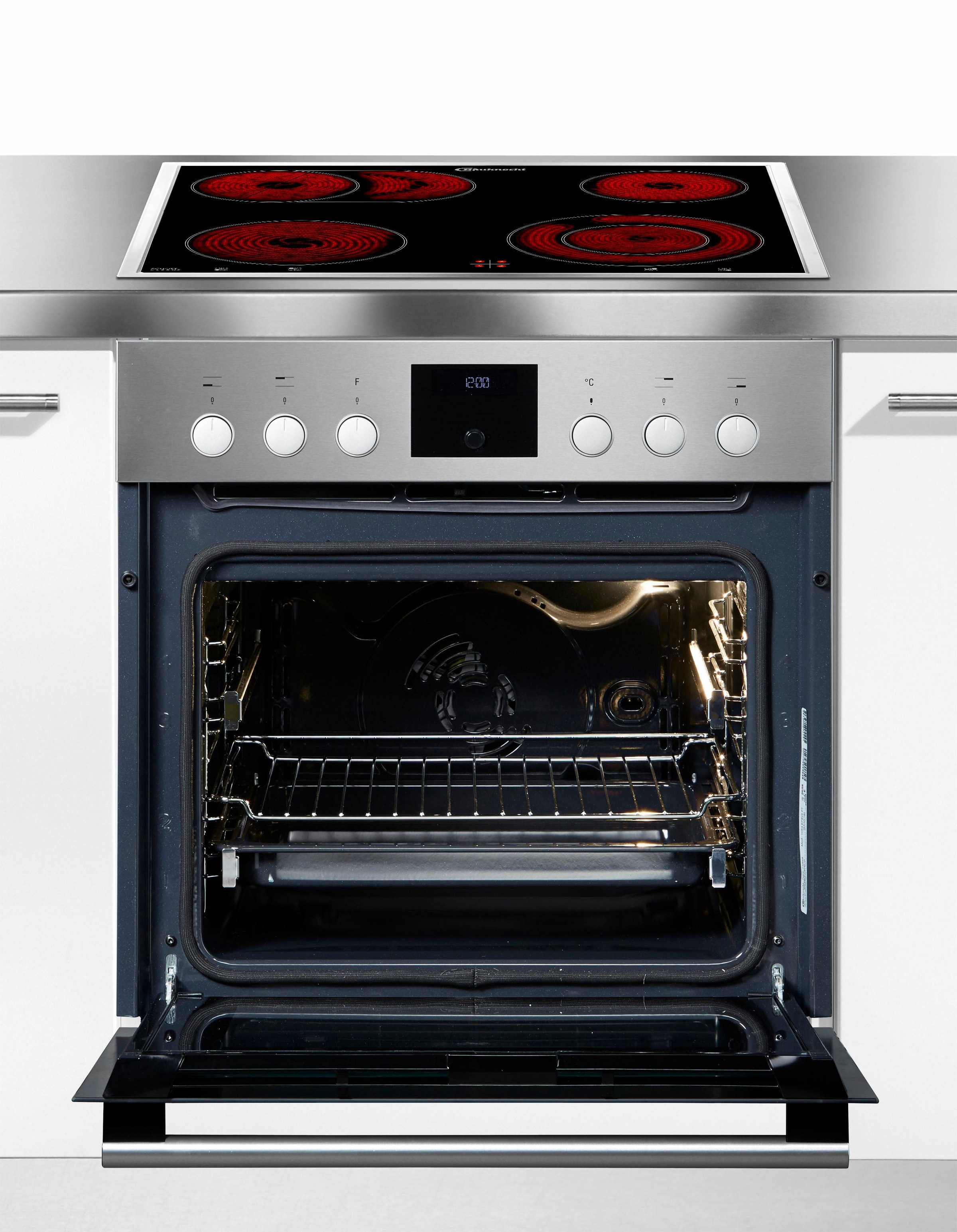 Bauknecht Heko Tango Ensemble de Cuisinière Électrique Argent 2