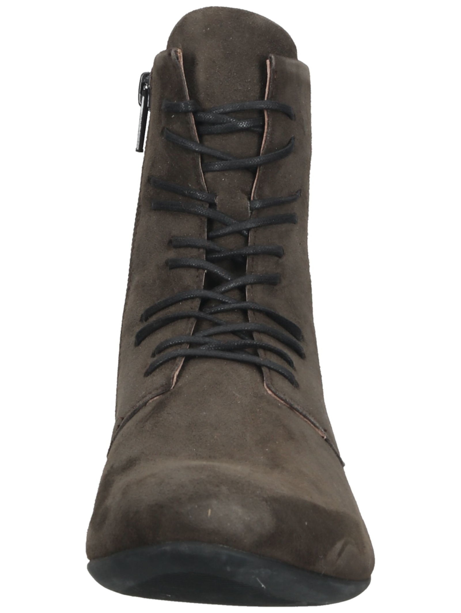 Think! Schnürstiefelette »Think! Stiefelette Veloursleder«
