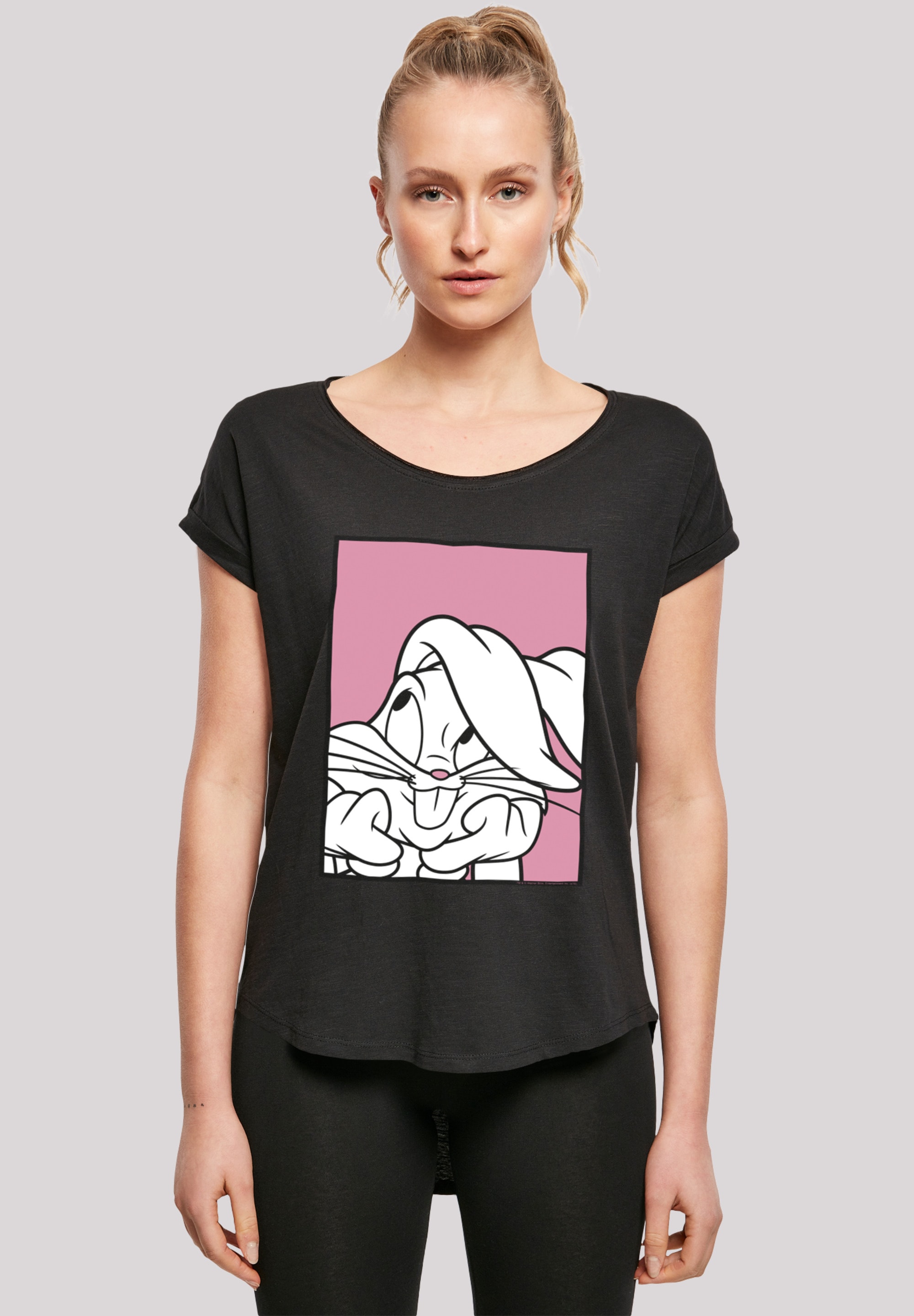 F4NT4STIC T-Shirt "Looney Tunes Bugs Bunny Drawing Instruction", Print günstig online kaufen