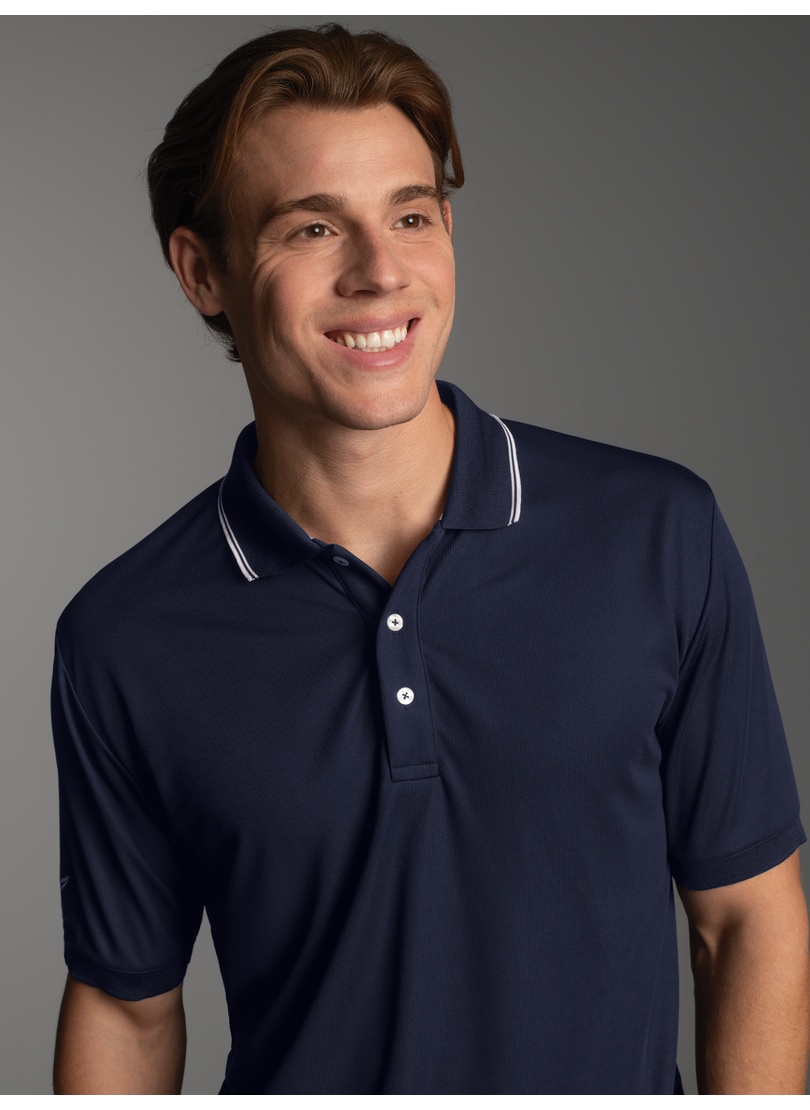 Trigema Poloshirt »TRIGEMA Poloshirt aus atmungsaktivem COOLMAX®-Material«, (1 tlg.)