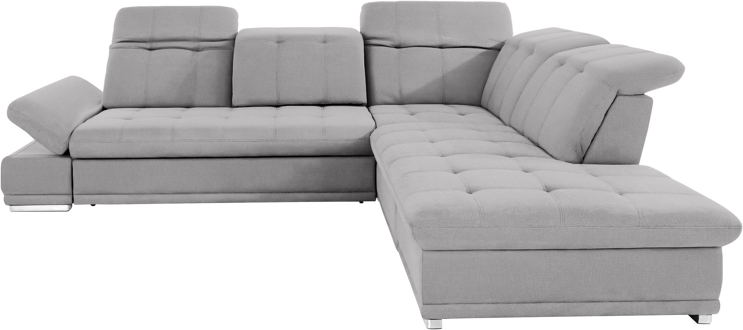 COTTA Ecksofa "Holiday L-Form mit Sitztiefen-, Armteil- und Kopfteilverstel günstig online kaufen