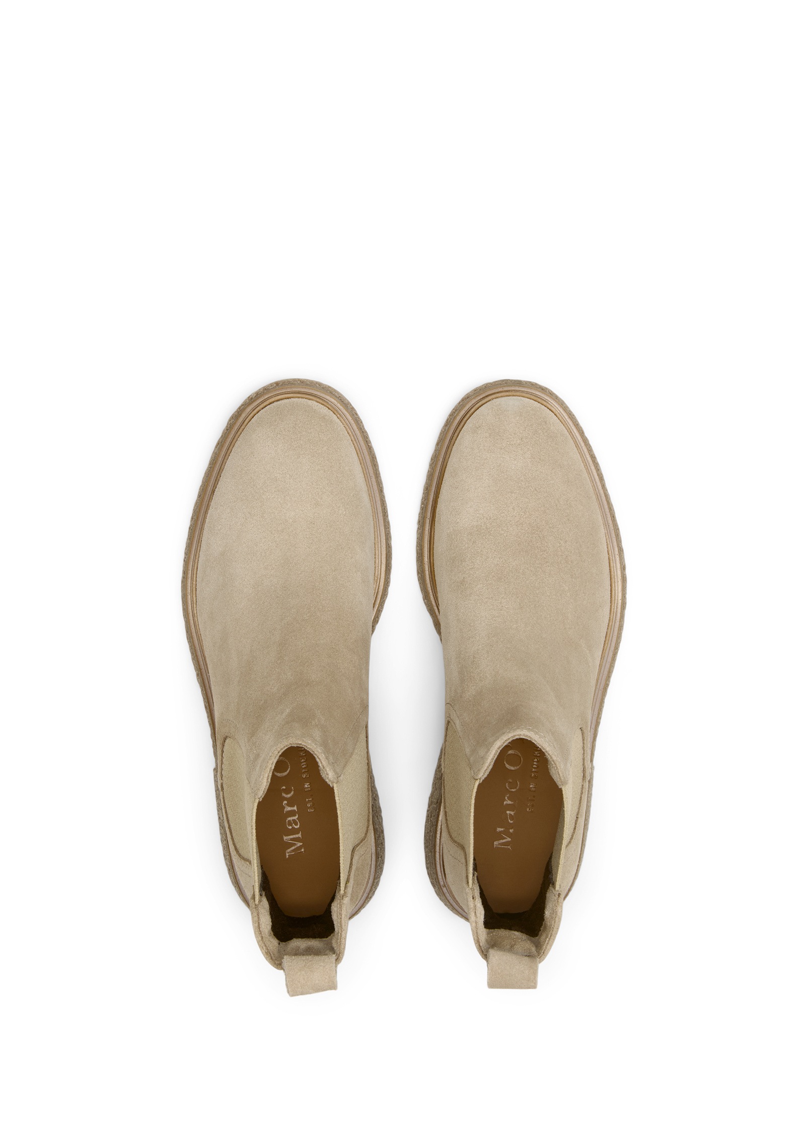 Marc O'Polo Chelseaboots »aus weichem Veloursleder«