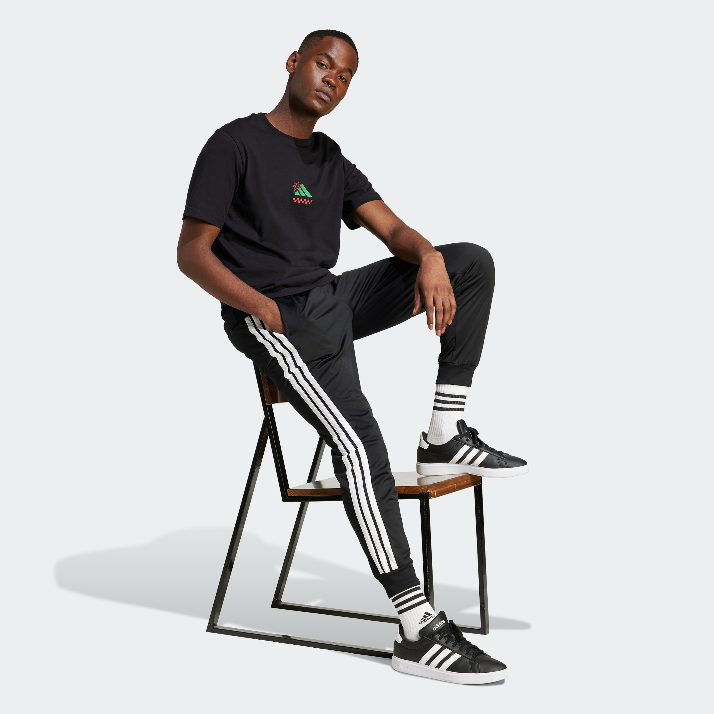 adidas Sportswear T-Shirt »M L PIZZA TEE«