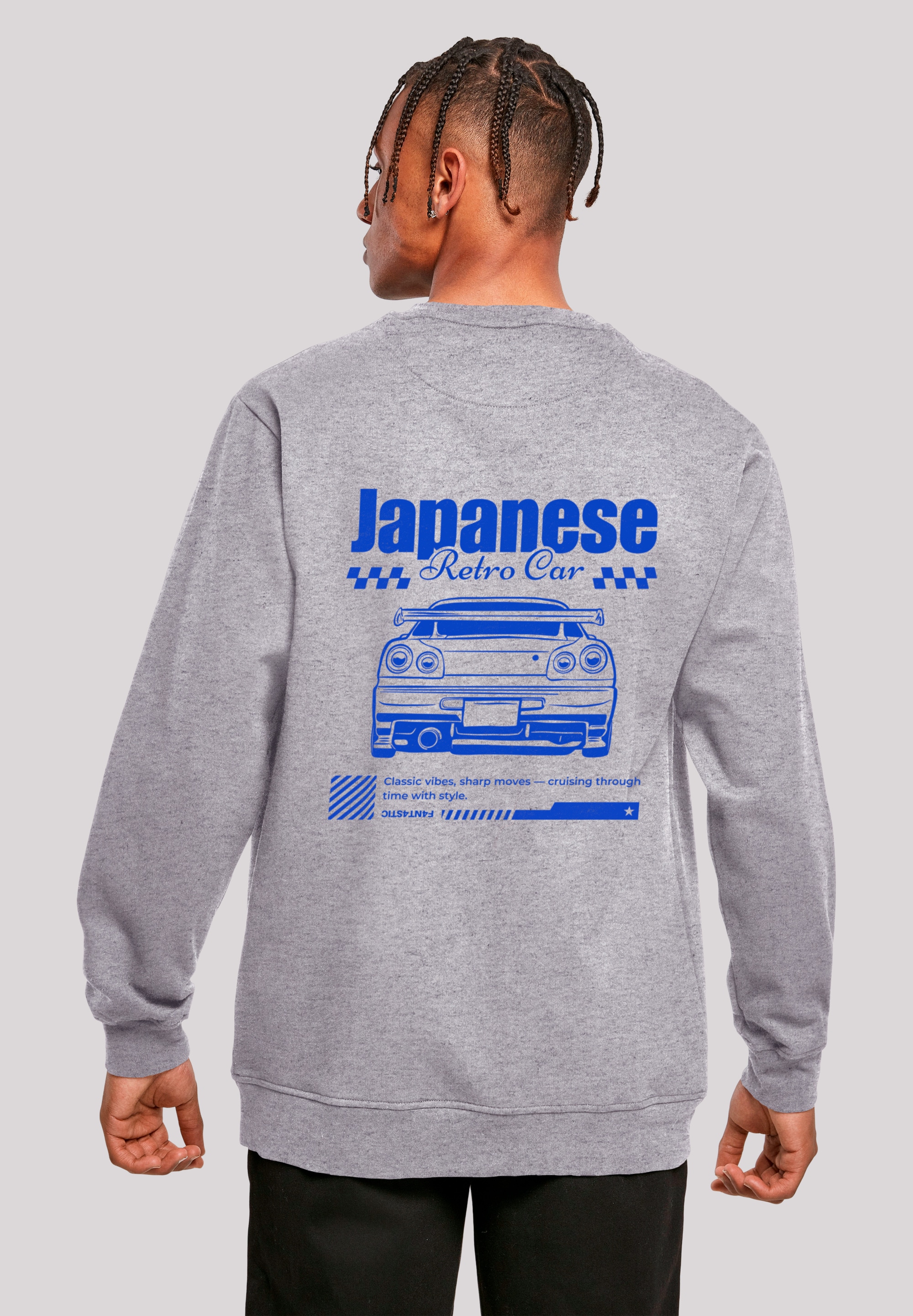 F4NT4STIC Sweatshirt »Retro Car Japanese Streetstyle«, Japan Streetwear Styles