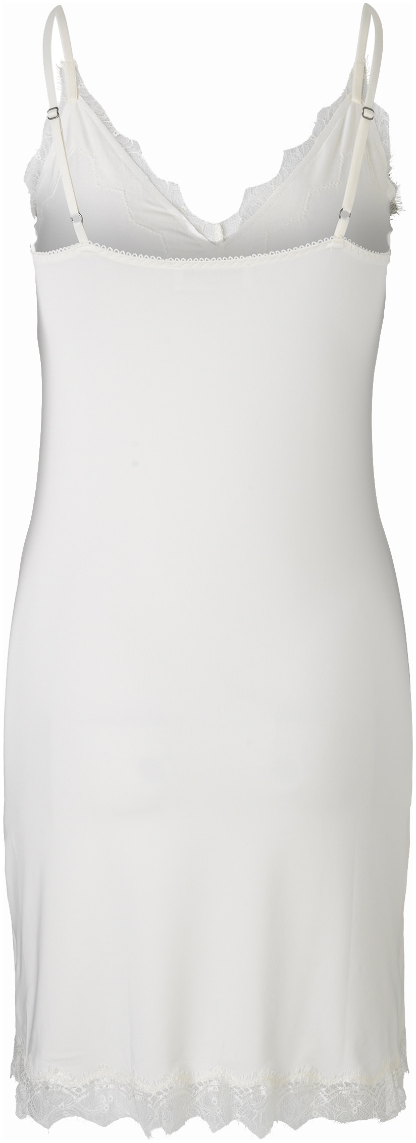 rosemunde Unterkleid "Billie Strap Dress" Ohne Taschen mit Spitze, V-Aussch günstig online kaufen