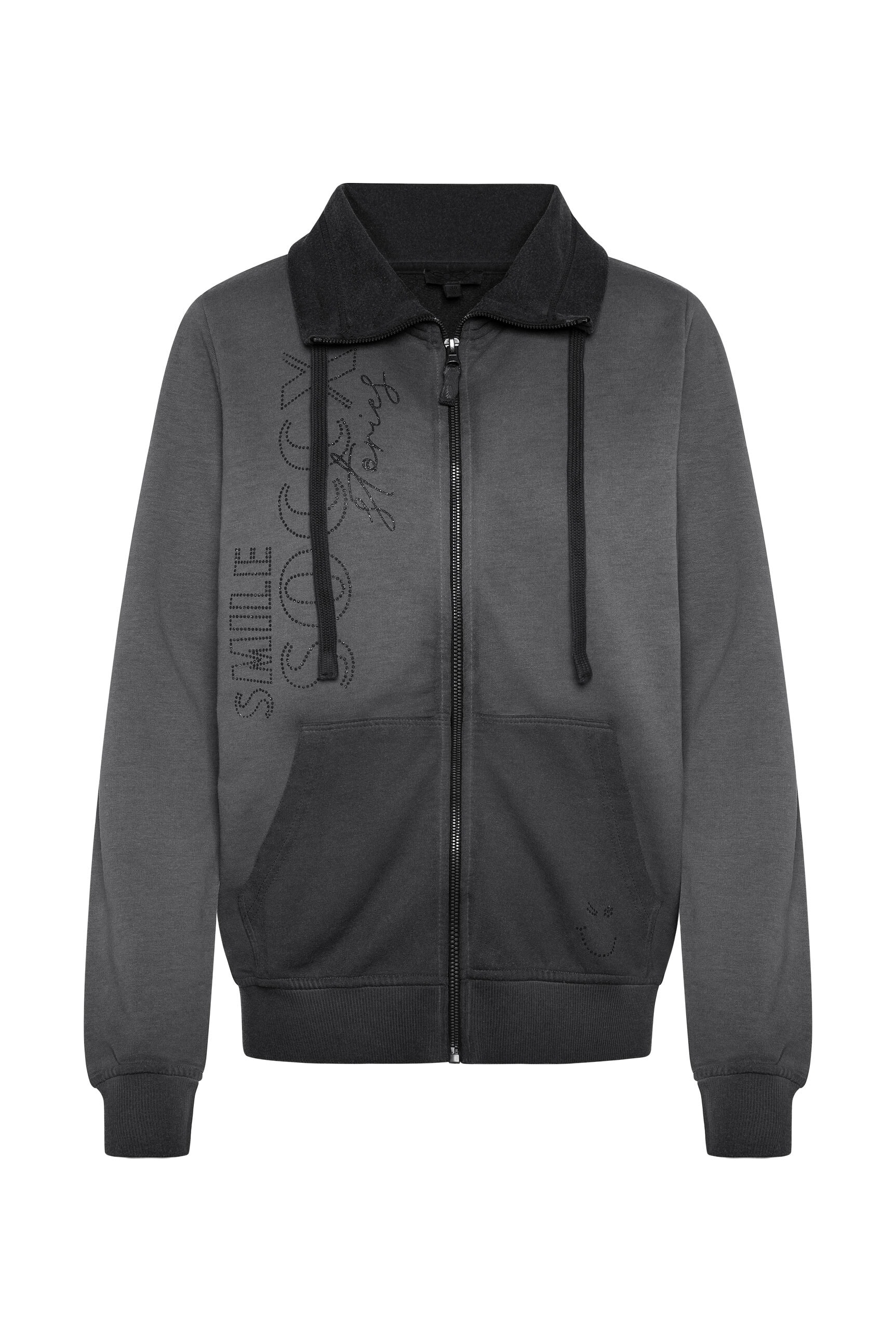 SOCCX Sweatjacke, mit Stehkragen