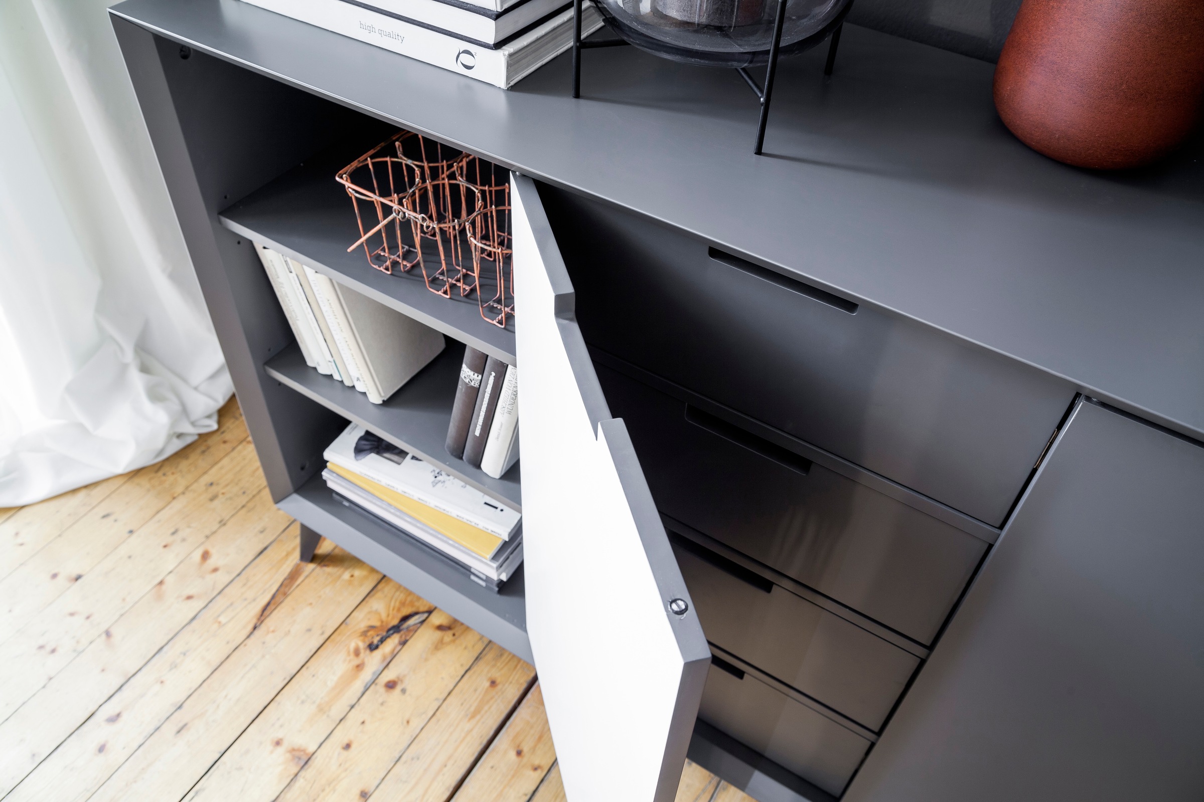 MCA furniture Highboard »Netanja«, Breite ca. 137 cm