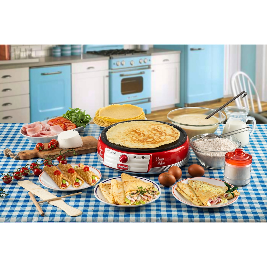 Ariete Crêpesmaker »Party Time rot 202R«, 1000 W, Ø 30 cm