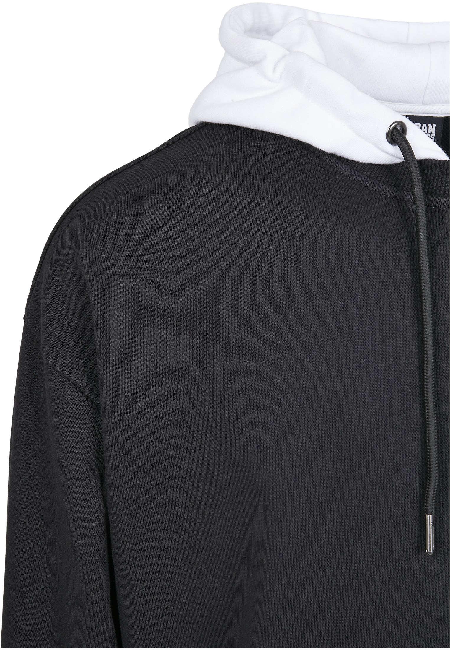 URBAN CLASSICS Rundhalspullover »Urban Classics Herren Oversized Hooded Crew«, (1 tlg.)