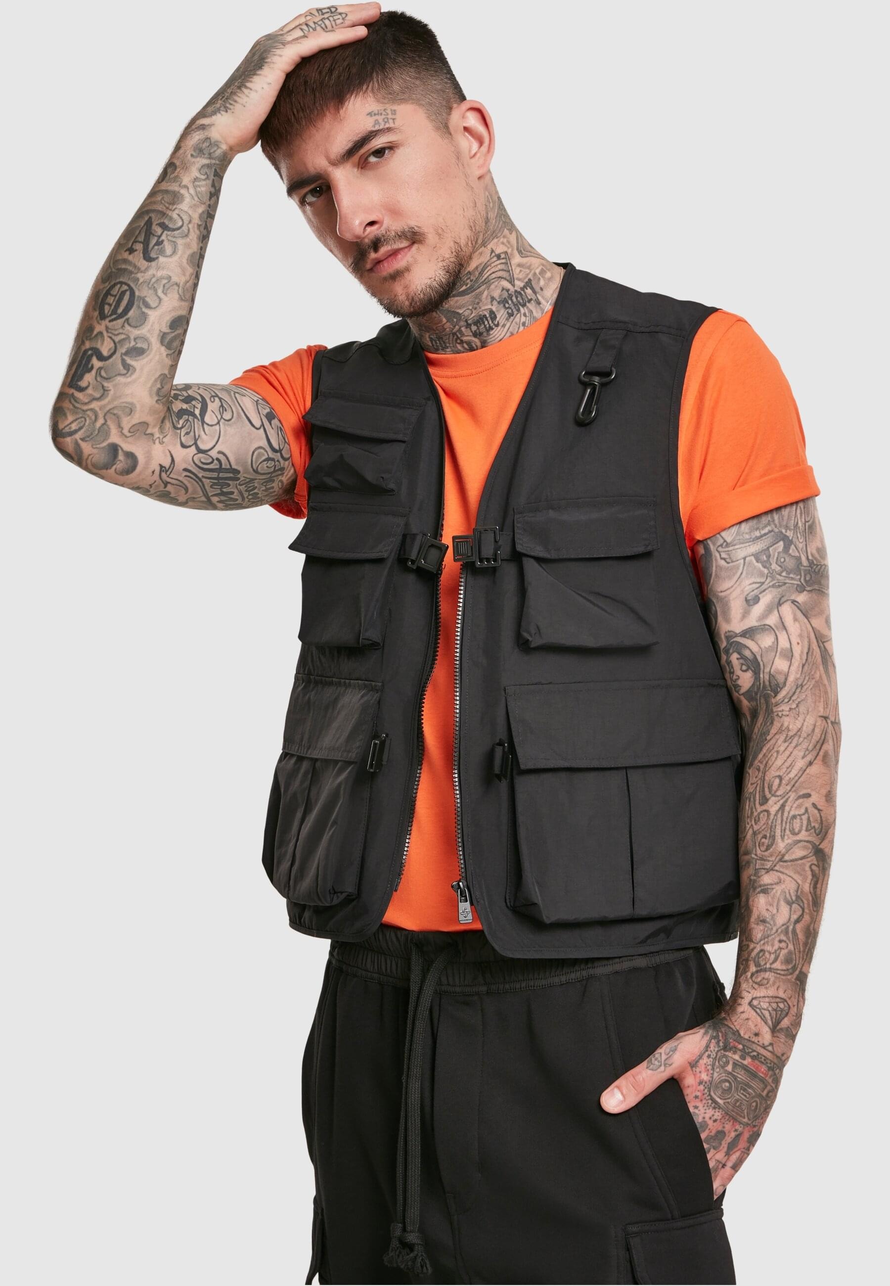 URBAN CLASSICS Jerseyweste »Herren Tactical Vest«, (1 tlg.) ▷ kaufen | BAUR