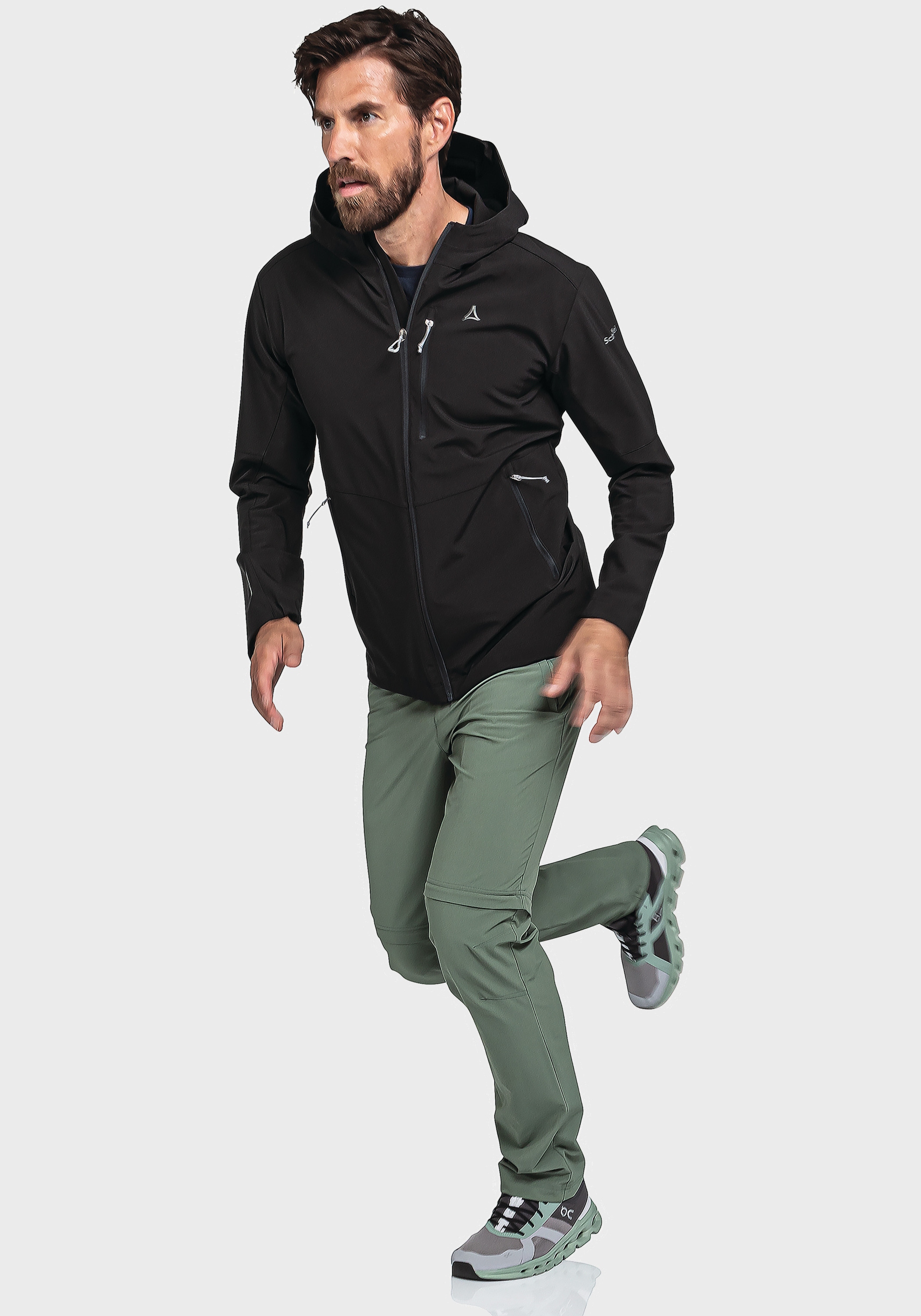 Schöffel Outdoorjacke »Softshell Jacket Tonion M«, mit Kapuze