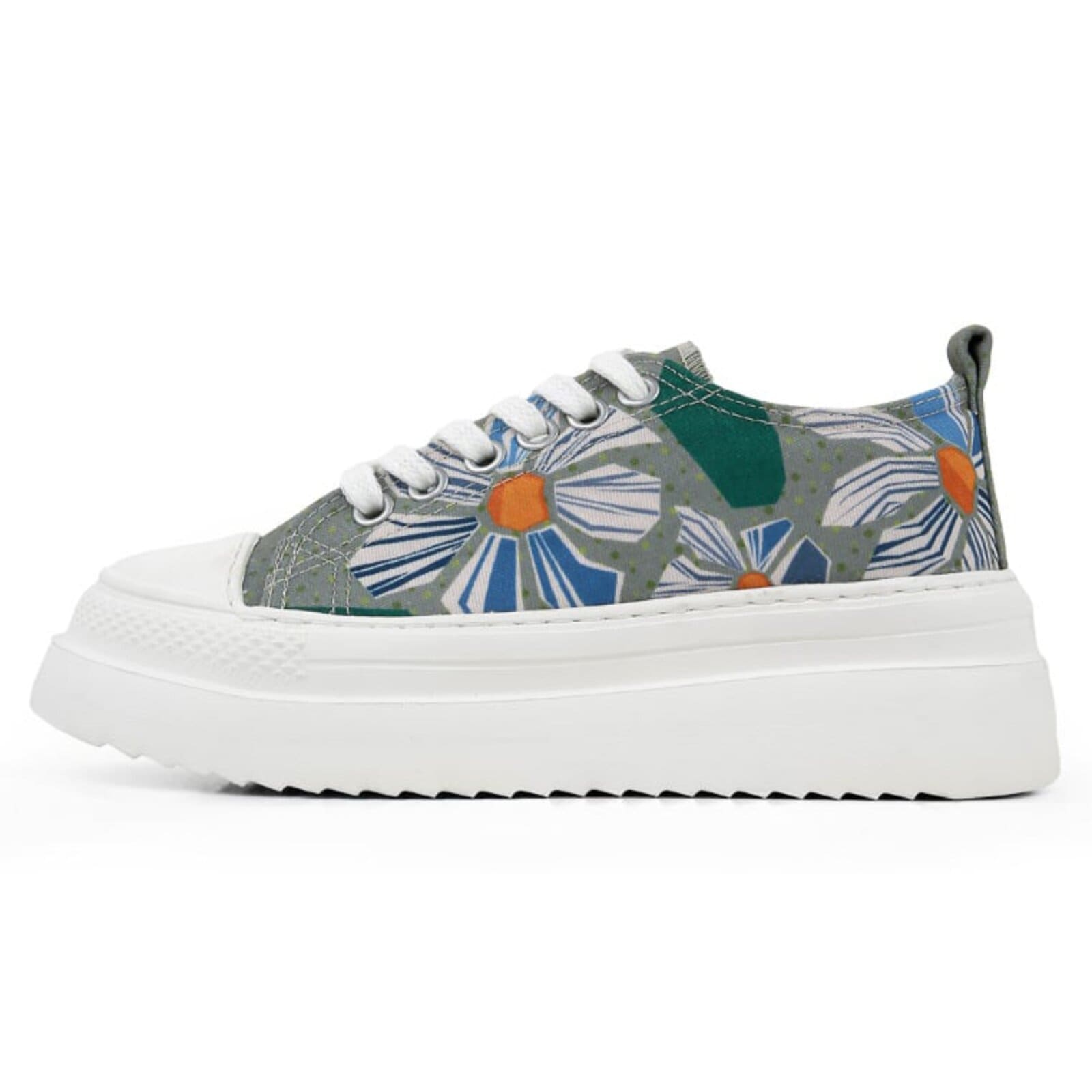 DOGO 1100000002199 "Freya Low-Top Sneaker Origami Bloom Damen Sneaker" Handgefertigt