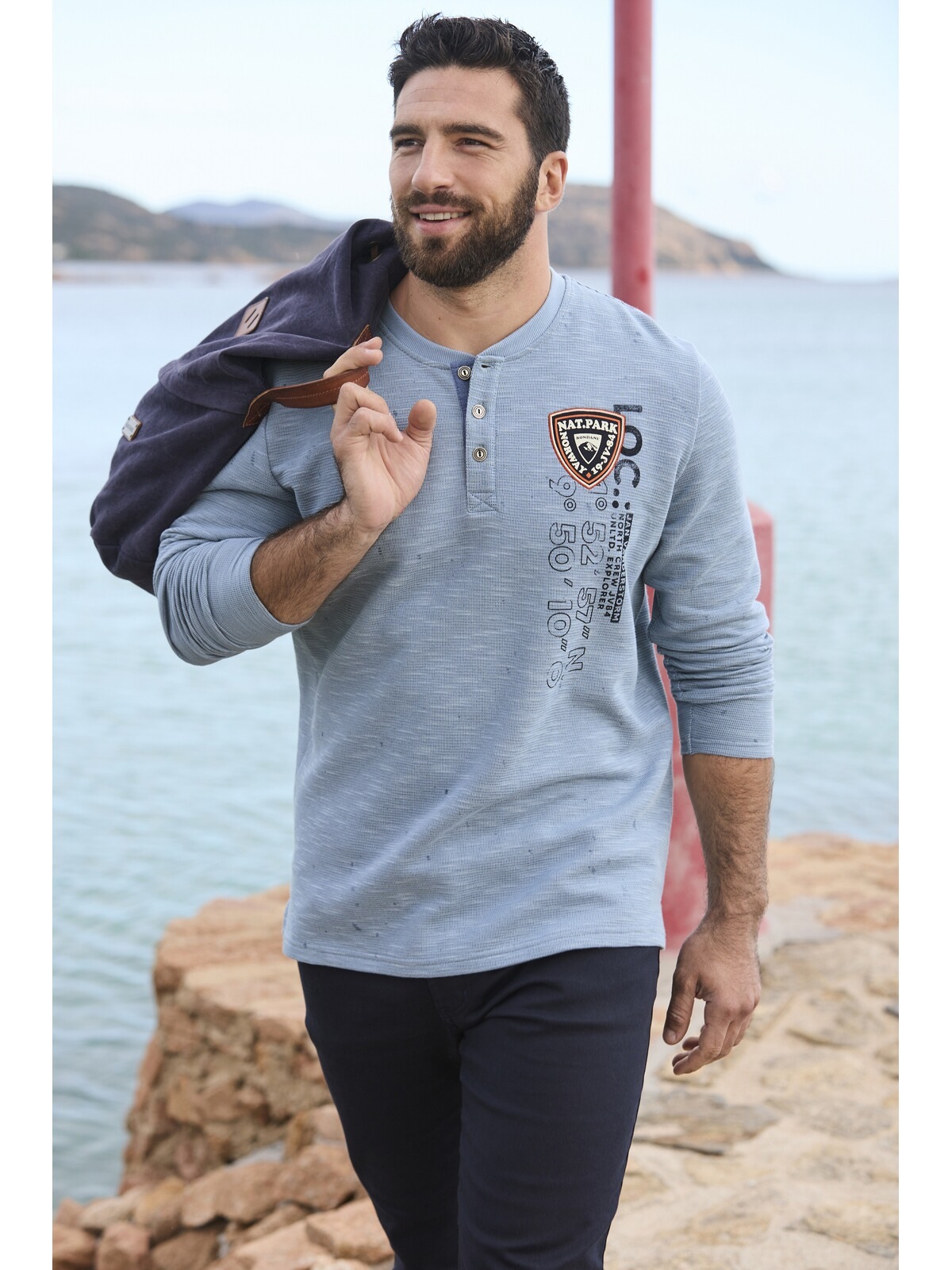 Thumbnail - Jan Vanderstorm Sweatshirt "Sweatshirt REGINALD"