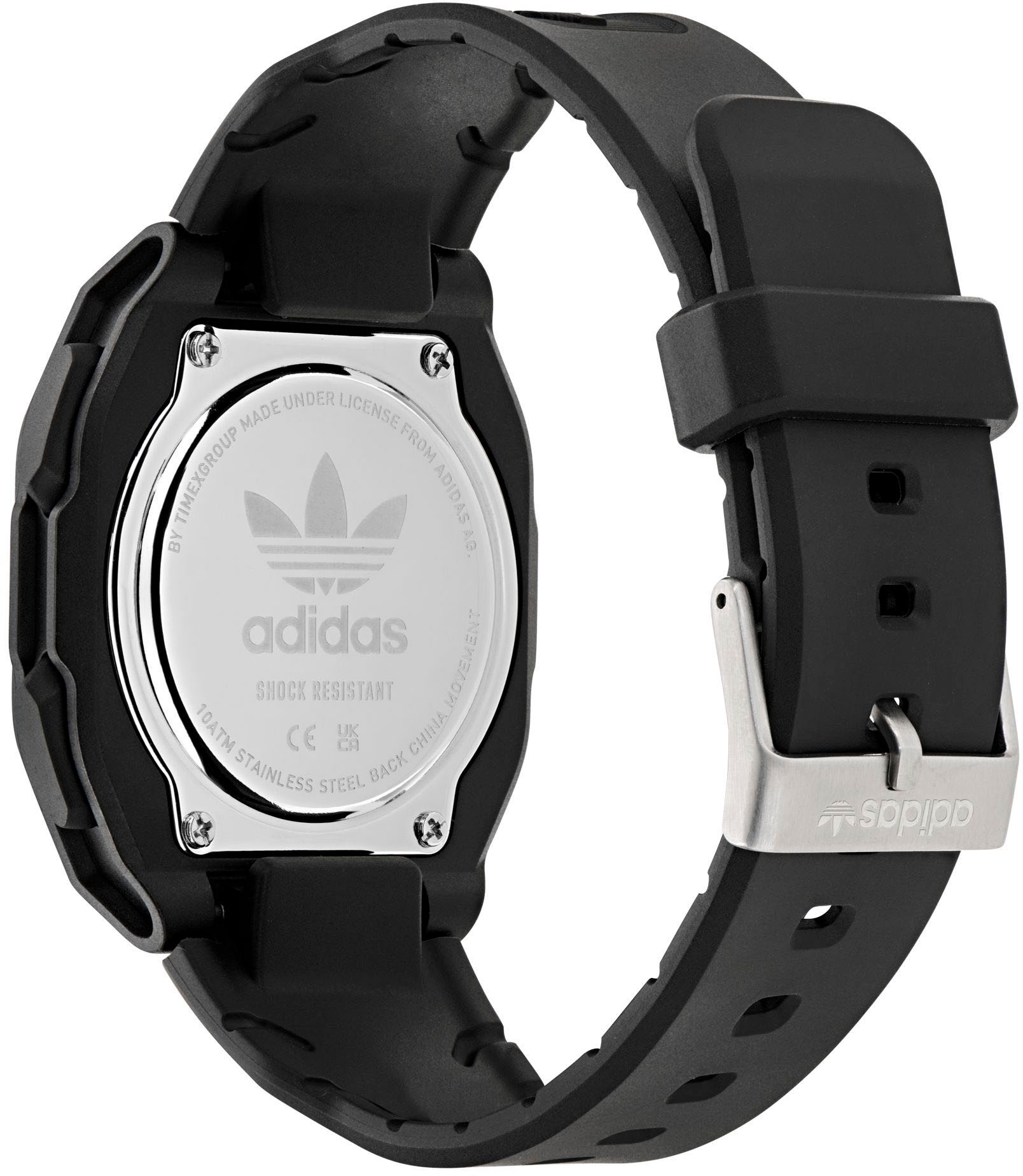 adidas Originals Chronograph »CITY TECH FOUR«, Quarzuhr, Armbanduhr, Herrenuhr, Damenuhr,Datum, Stoppfunktion,digital