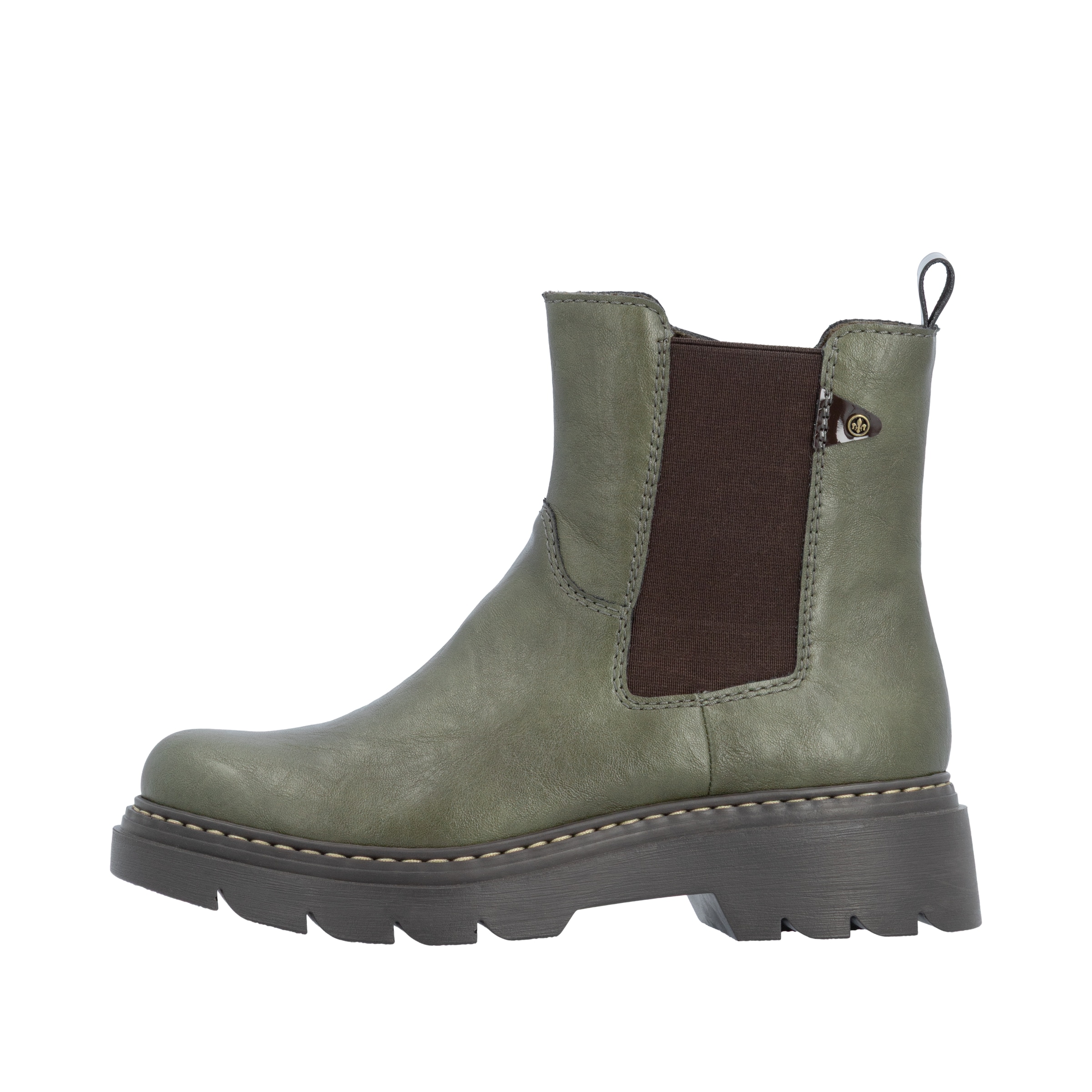 Rieker Chelseaboots  Schlupfboots, Stiefelette, Ankleboots mit seitlichem Stretcheinsatz
