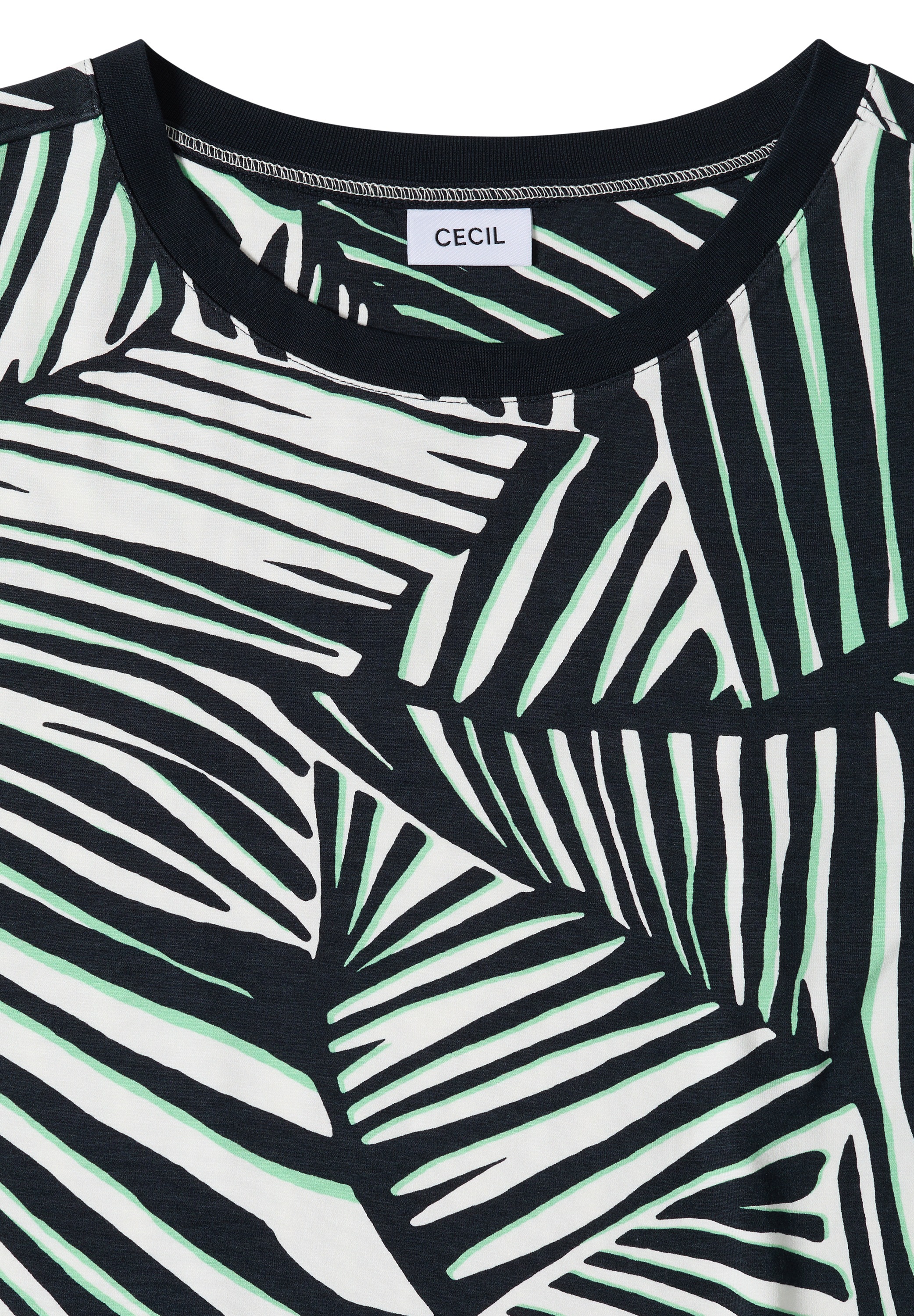 Cecil Jerseykleid Ohne Taschen mit grafischem Muster