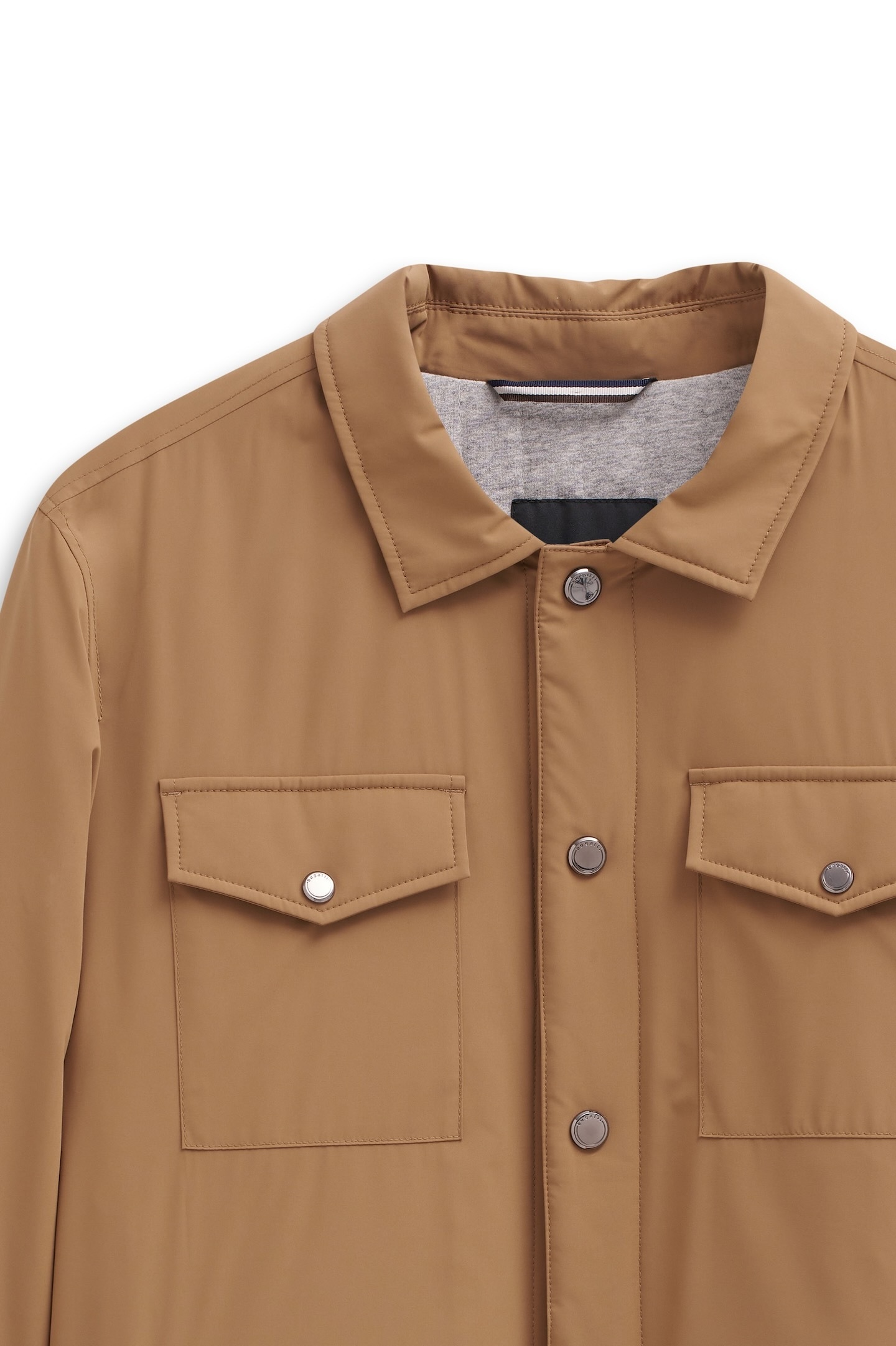 bugatti Kurzjacke »Regular Fit«, mit Flexcity Stretch & Druckknöpfen