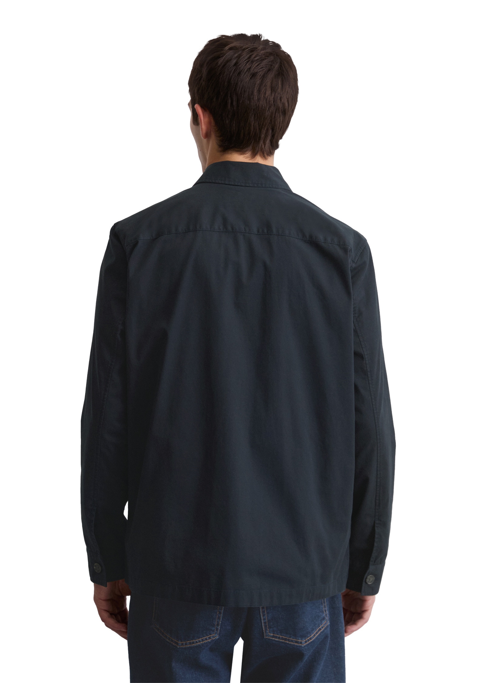 Marc O'Polo Kurzjacke »aus leichtem Bio-Baumwoll-Twill«, ohne Kapuze