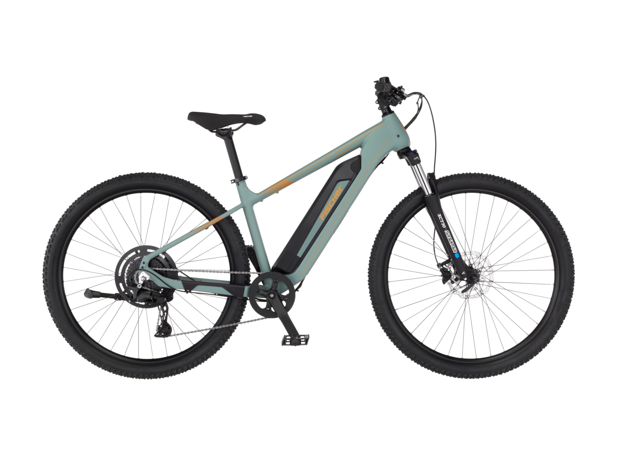 FISCHER FAHRRAD E-Bike "MONTIS 2.2 688", 49cm, 29 Zoll (73,66cm)grün, Elektrofahrräder