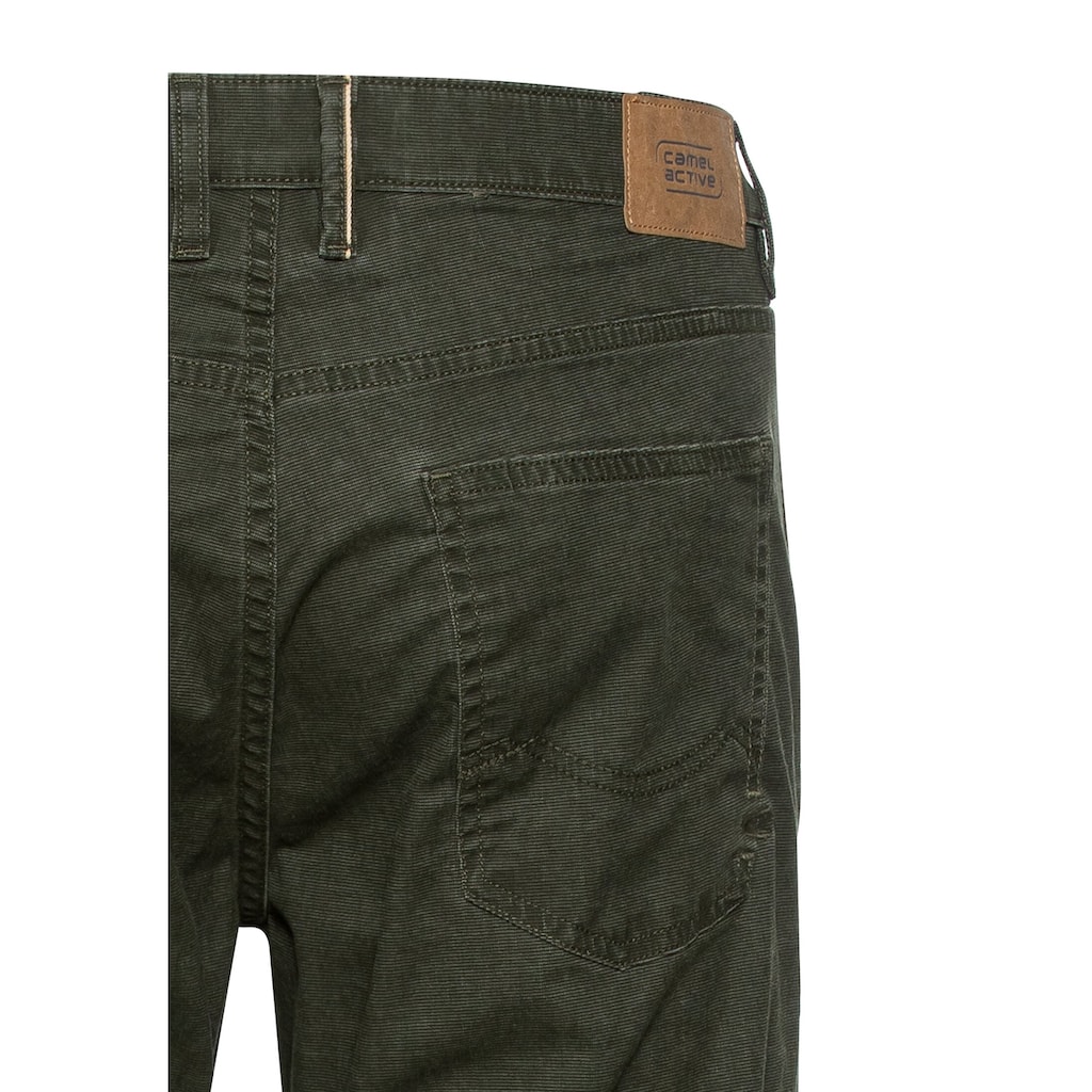 camel active 5-Pocket-Jeans, mit Camel Active Badge auf der Rückseite