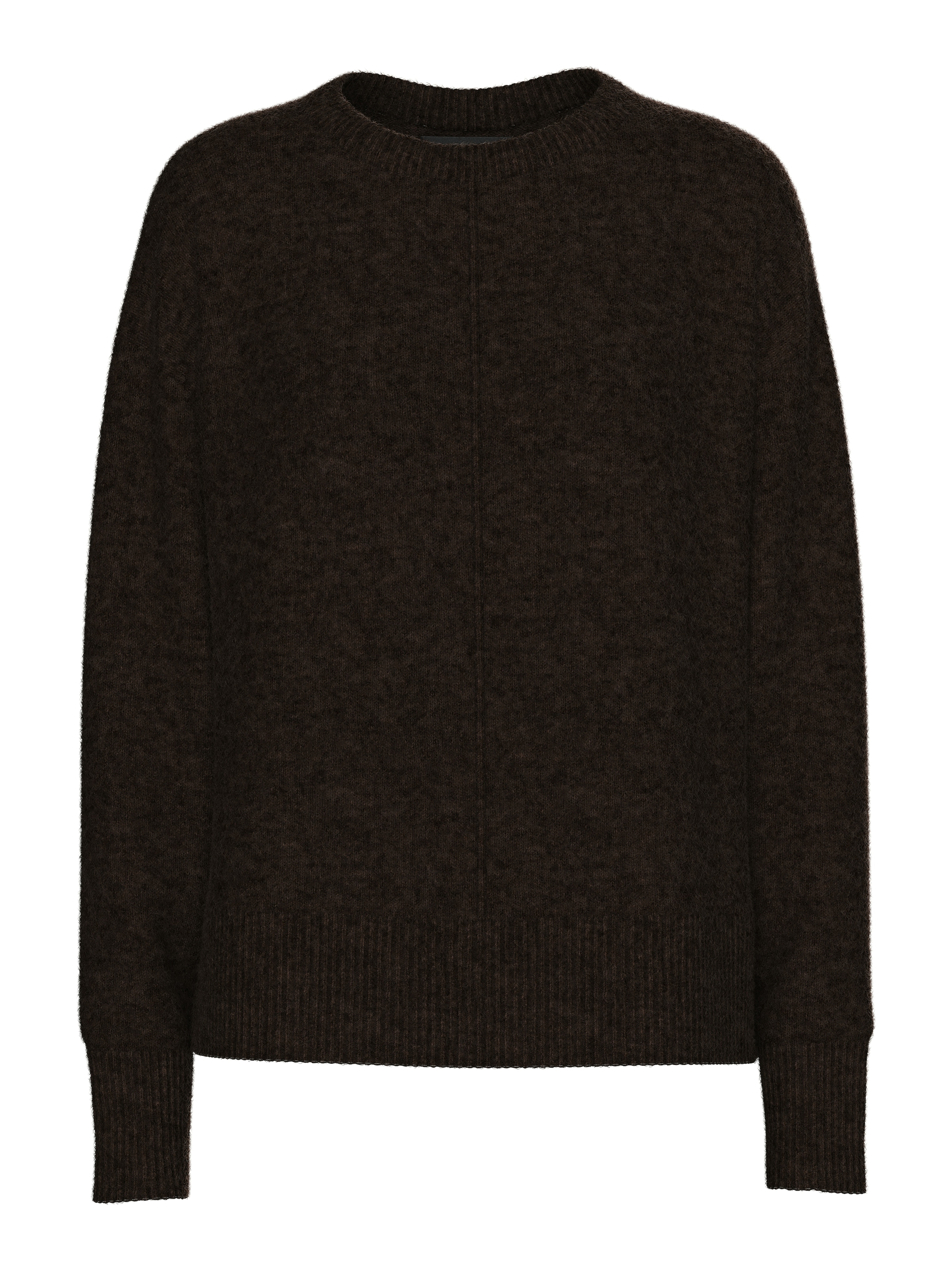 pieces Strickpullover »PCMALOU LS O-NECK CUTLINE KNIT NOOS BC«