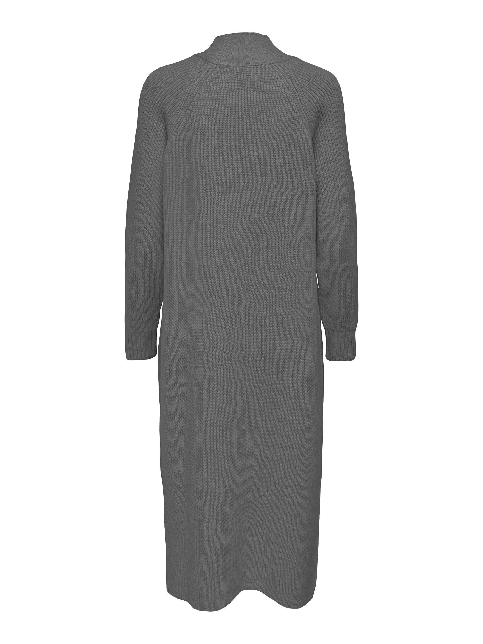 ONLY Strickkleid »ONLANDREA LS MAXI BAUR für bestellen SLIT KNT« | CC HIGHNECK