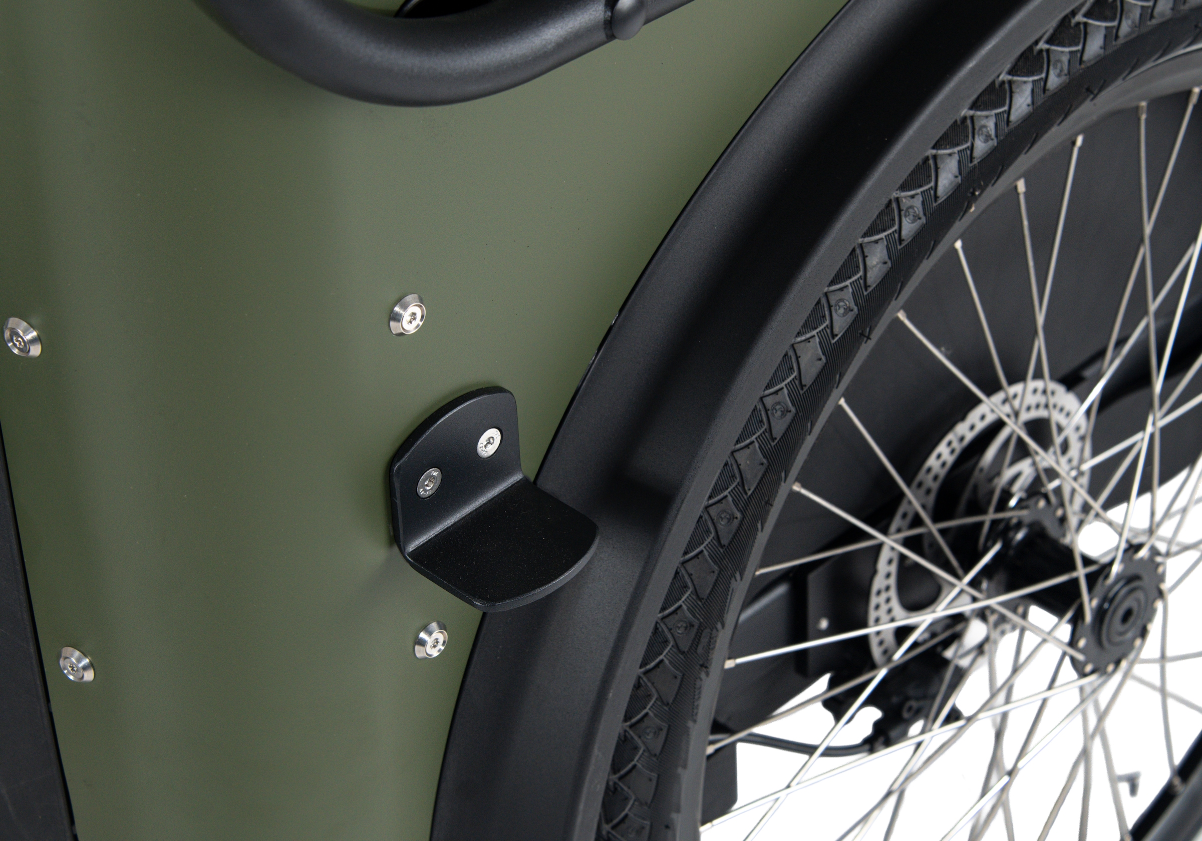 Royal Cargo Bikes »Cargo 3W Premium Plus 17,5Ah / 630 Wh 24 / 26 Zoll mit Riemenantrieb« 0 Gang ENVIOLO NuVinci Schaltwerk Nabenschaltung Mittelmotor 250 W