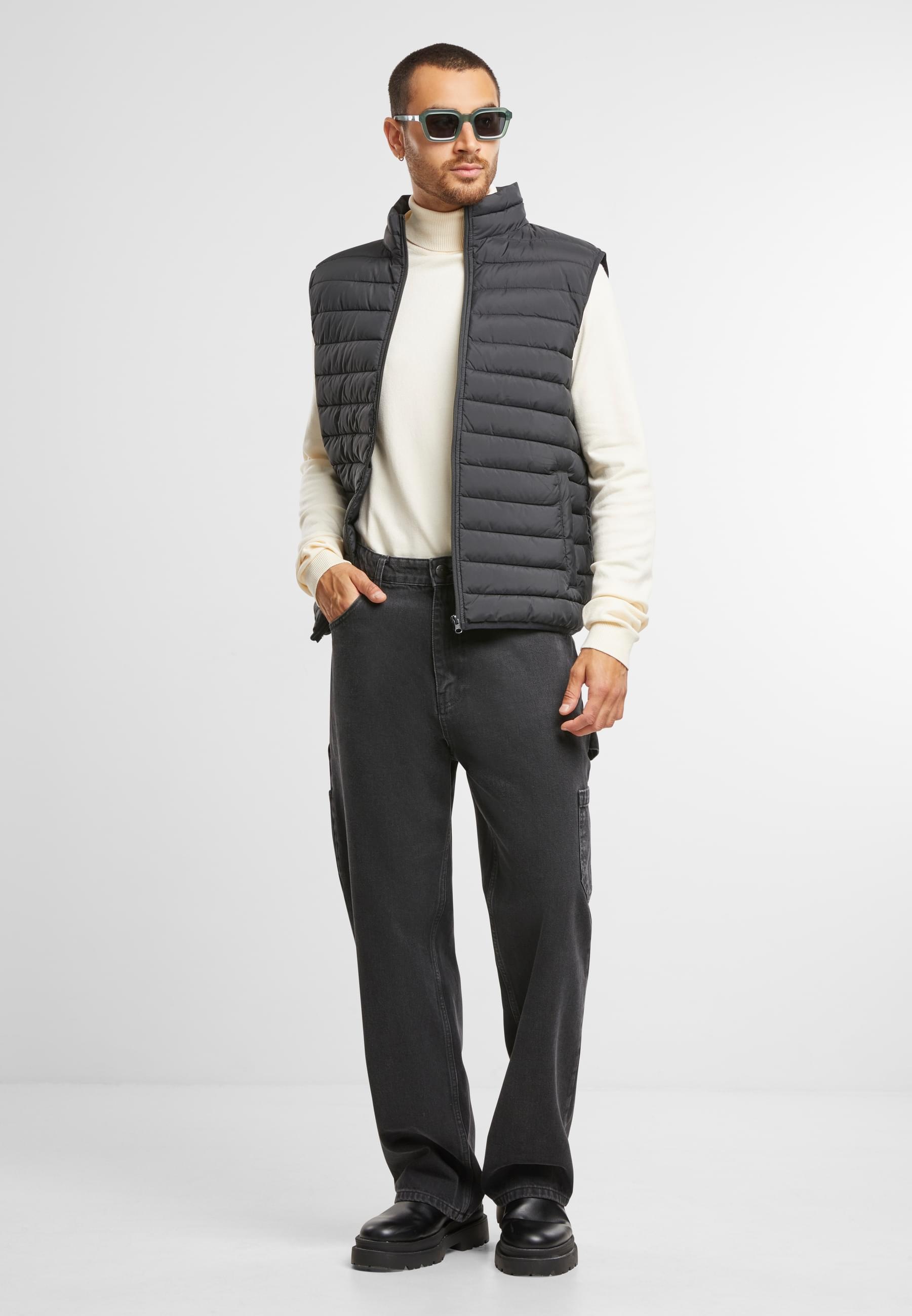 URBAN CLASSICS Steppweste »Urban Classics Basic Light Weigh Vest«, (1 tlg.)